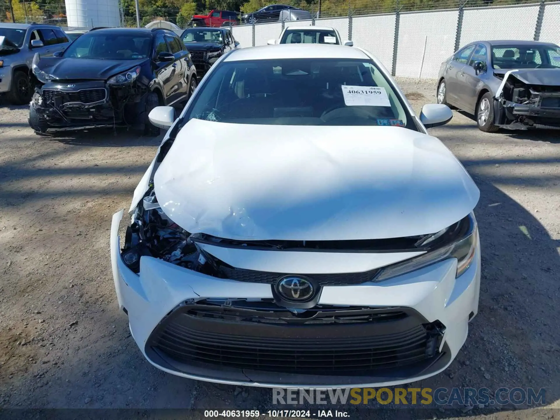 12 fotografías del automóvil dañado JTDB4MEE9P3008552 TOYOTA COROLLA 2023