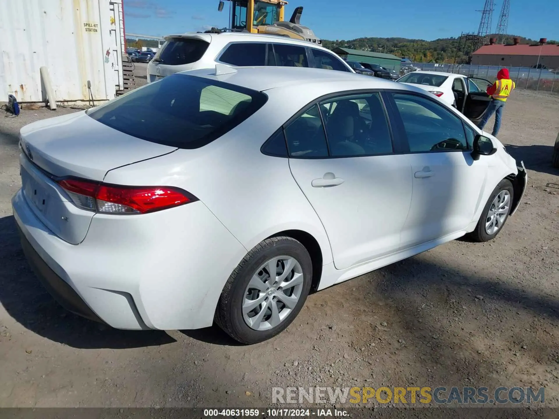 4 fotografías del automóvil dañado JTDB4MEE9P3008552 TOYOTA COROLLA 2023