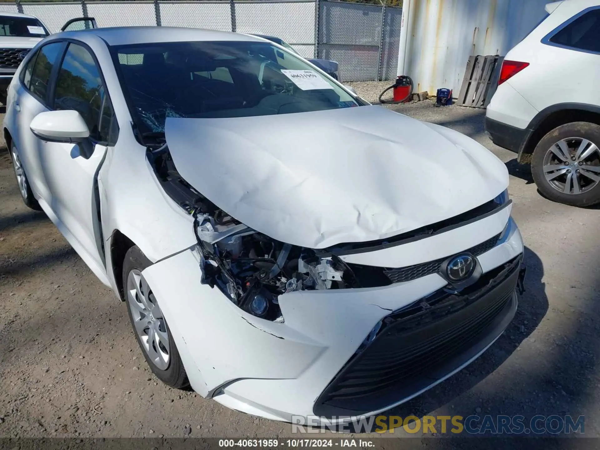 6 fotografías del automóvil dañado JTDB4MEE9P3008552 TOYOTA COROLLA 2023