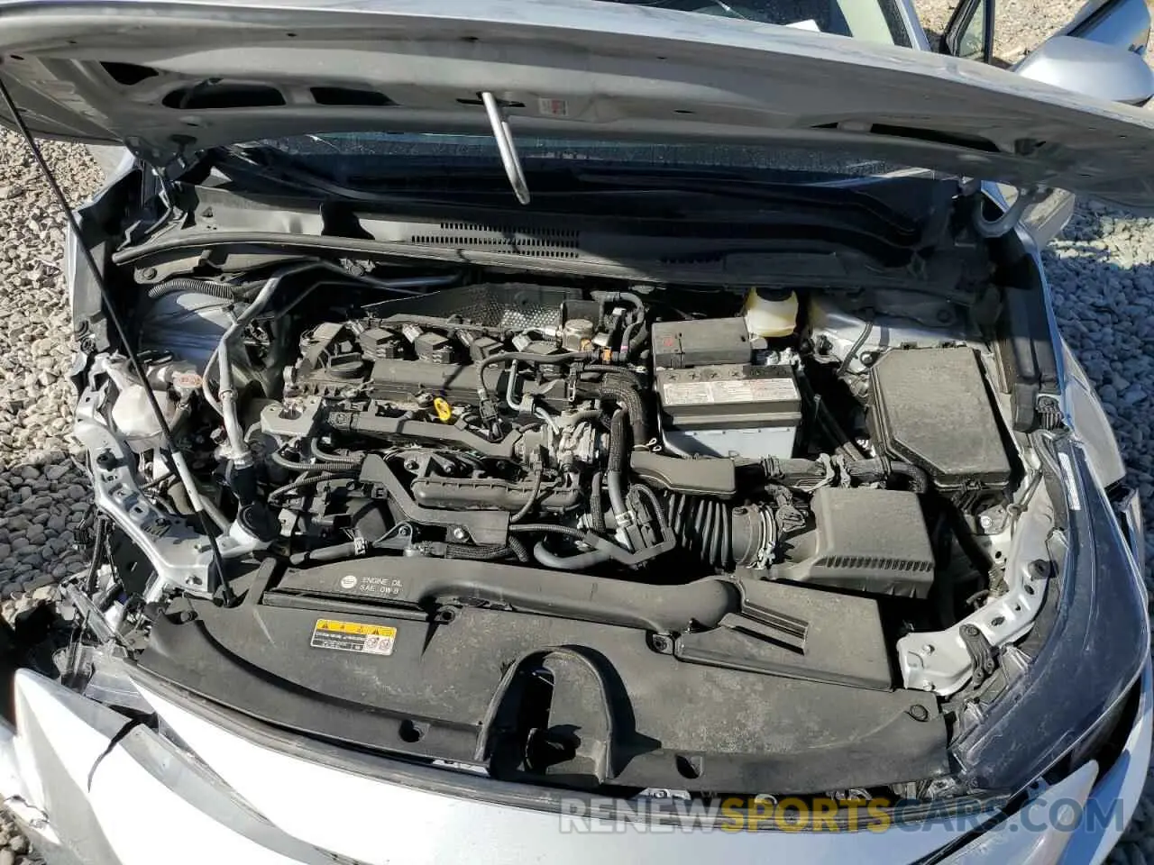 11 fotografías del automóvil dañado JTDB4MEE9P3010379 TOYOTA COROLLA 2023
