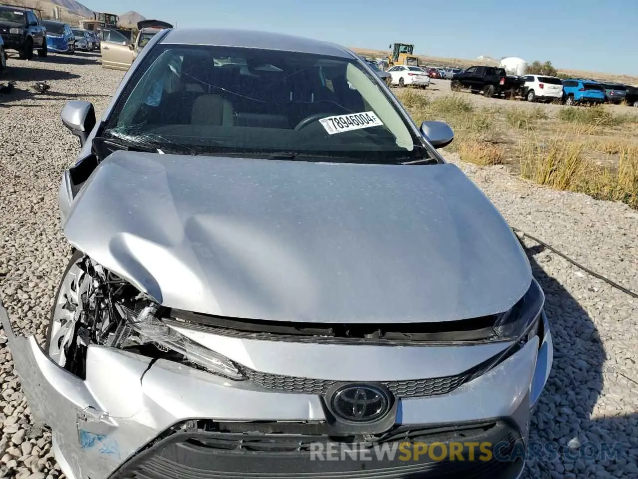 5 fotografías del automóvil dañado JTDB4MEE9P3010379 TOYOTA COROLLA 2023