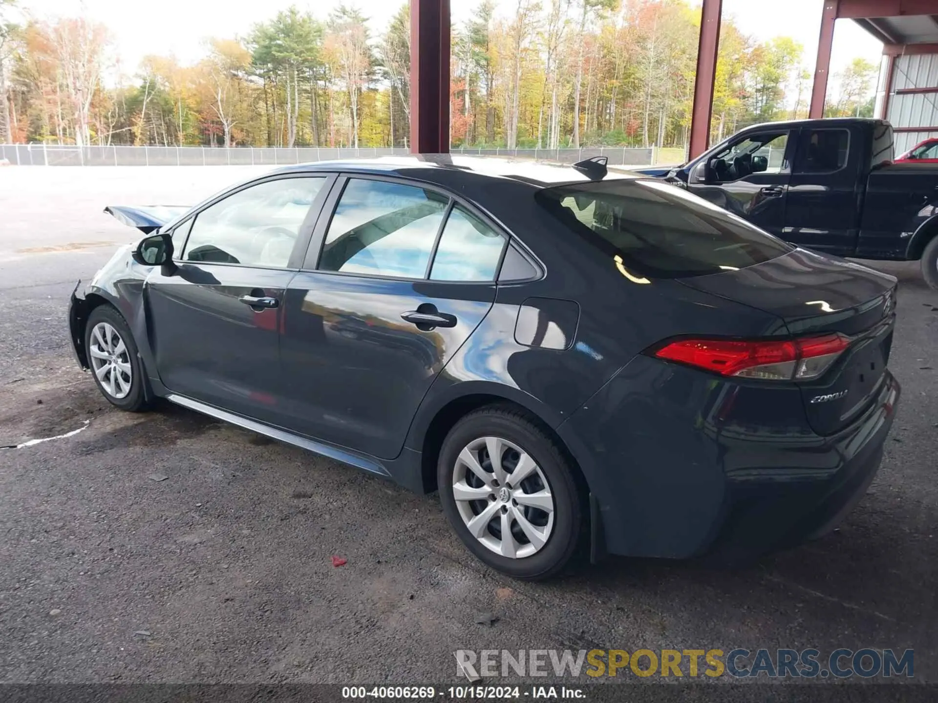 3 fotografías del automóvil dañado JTDB4MEE9P3012343 TOYOTA COROLLA 2023