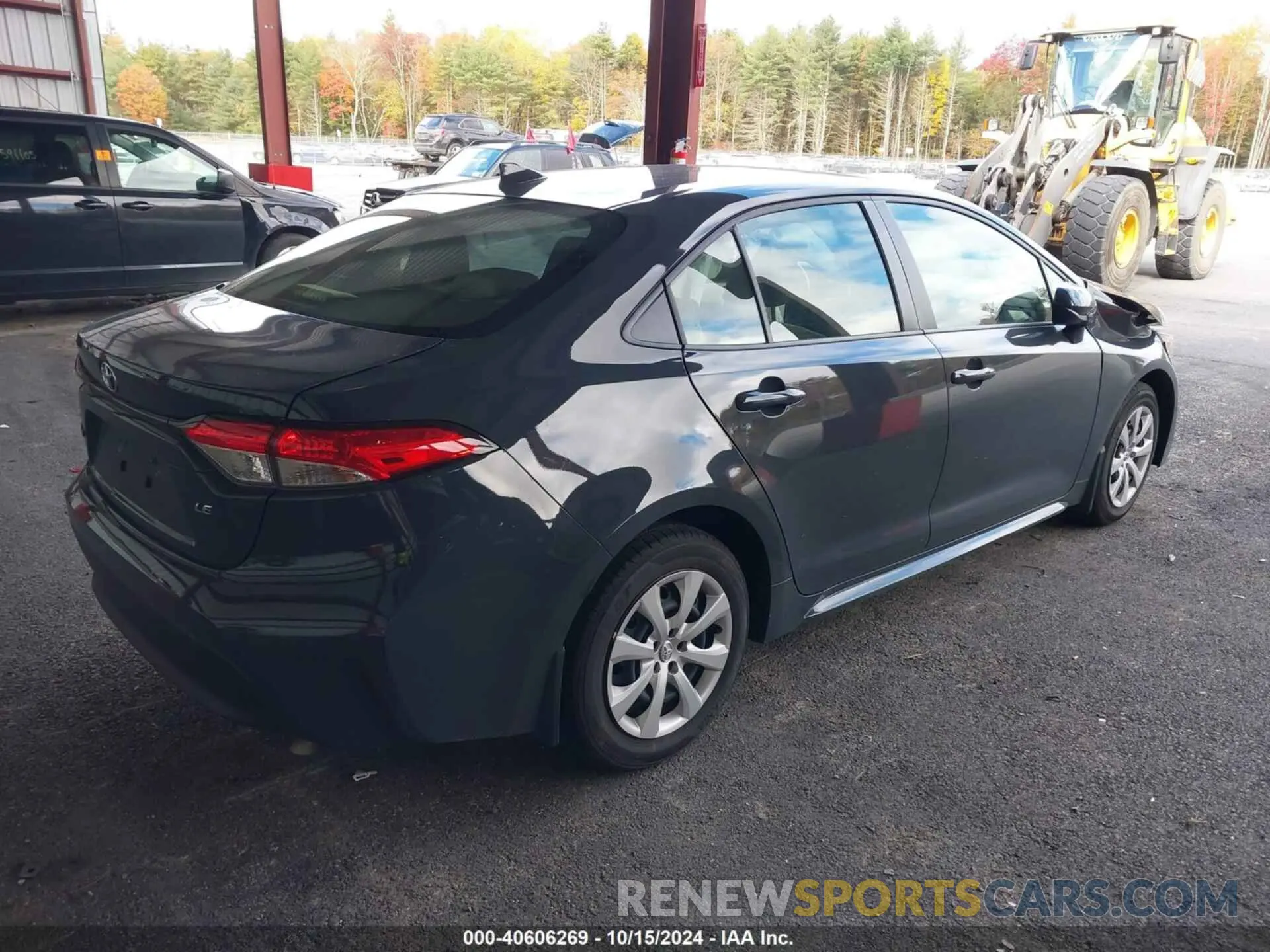 4 fotografías del automóvil dañado JTDB4MEE9P3012343 TOYOTA COROLLA 2023