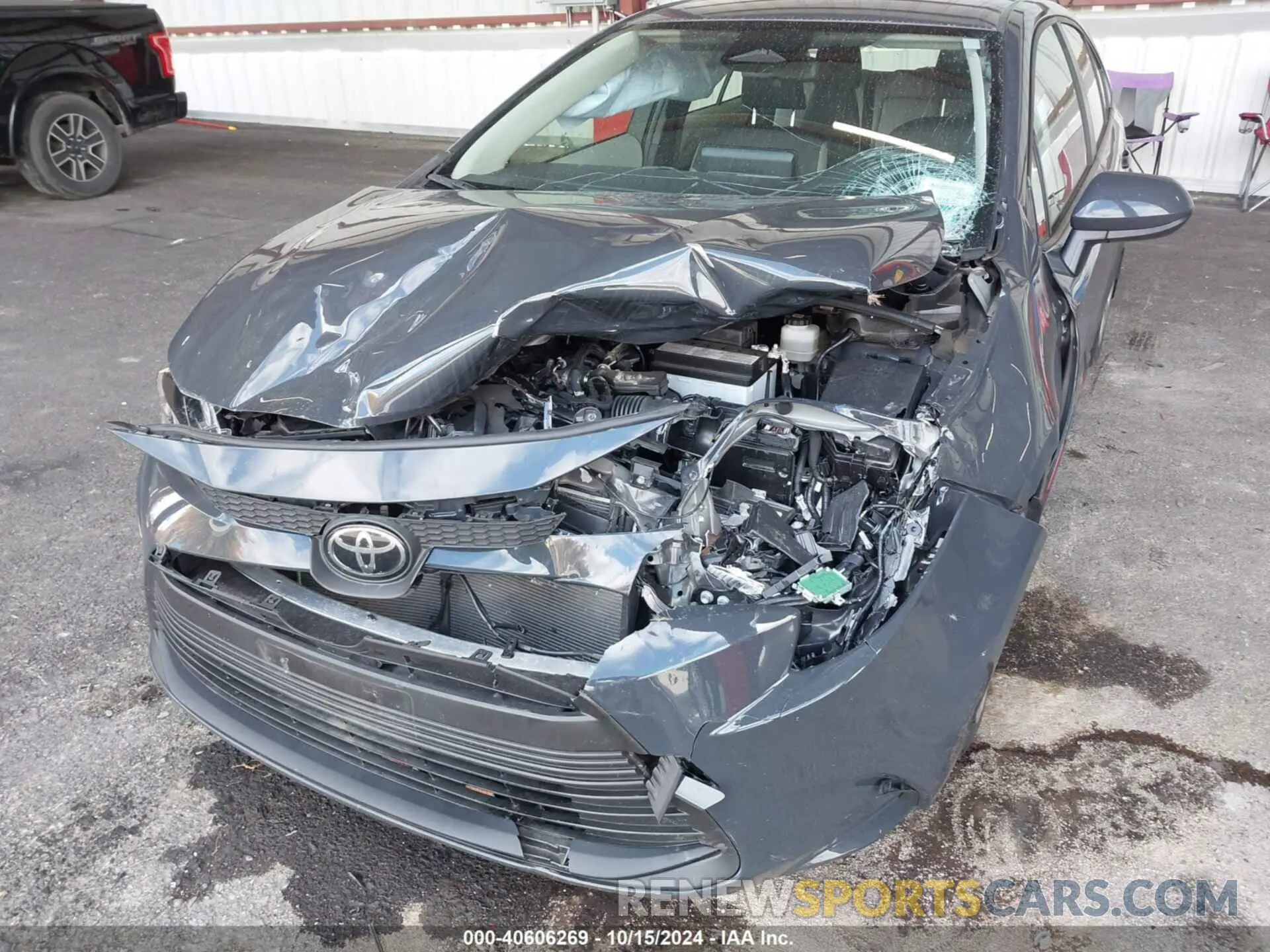 6 fotografías del automóvil dañado JTDB4MEE9P3012343 TOYOTA COROLLA 2023
