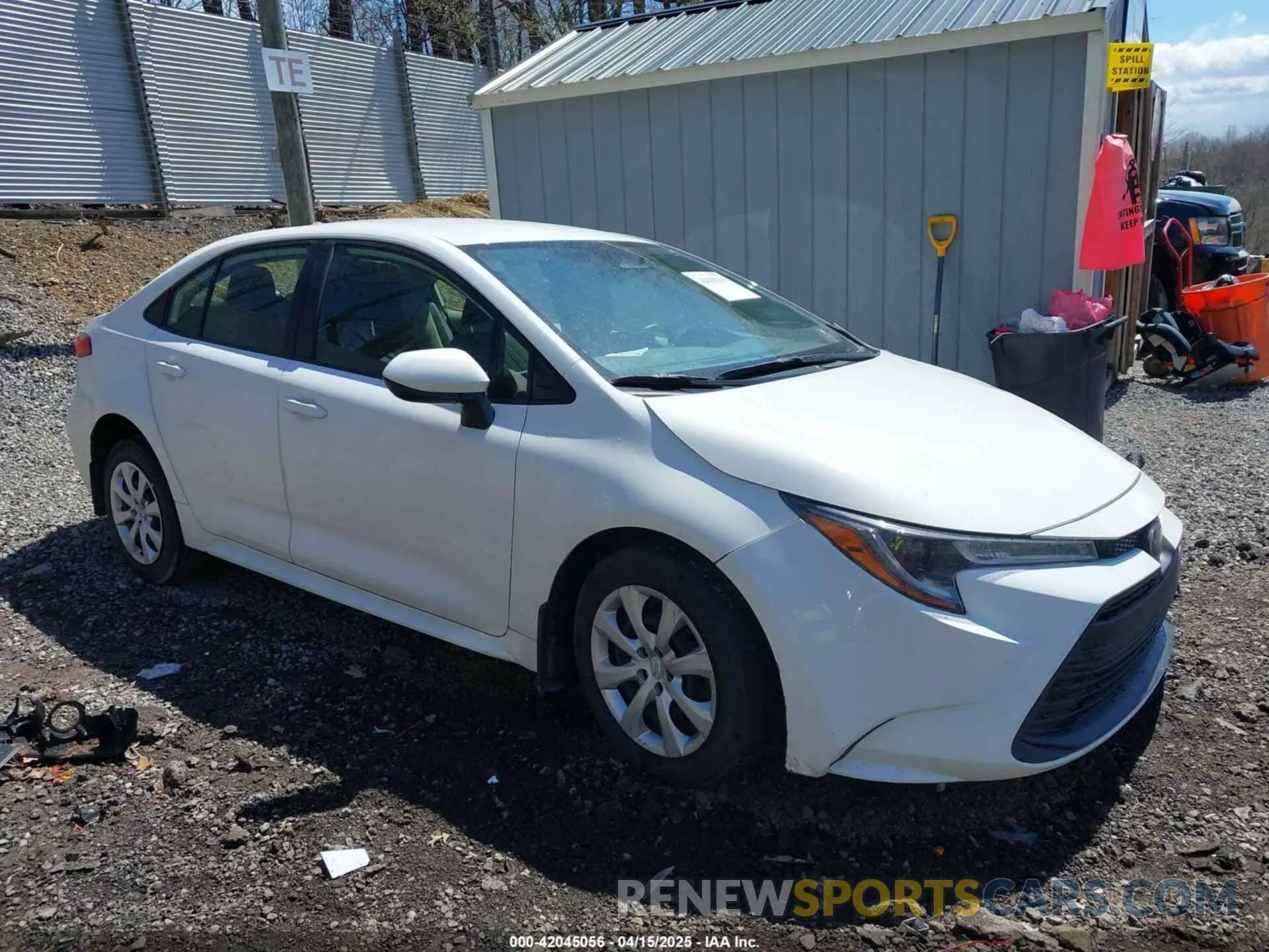 1 fotografías del automóvil dañado JTDB4MEE9P3014383 TOYOTA COROLLA 2023