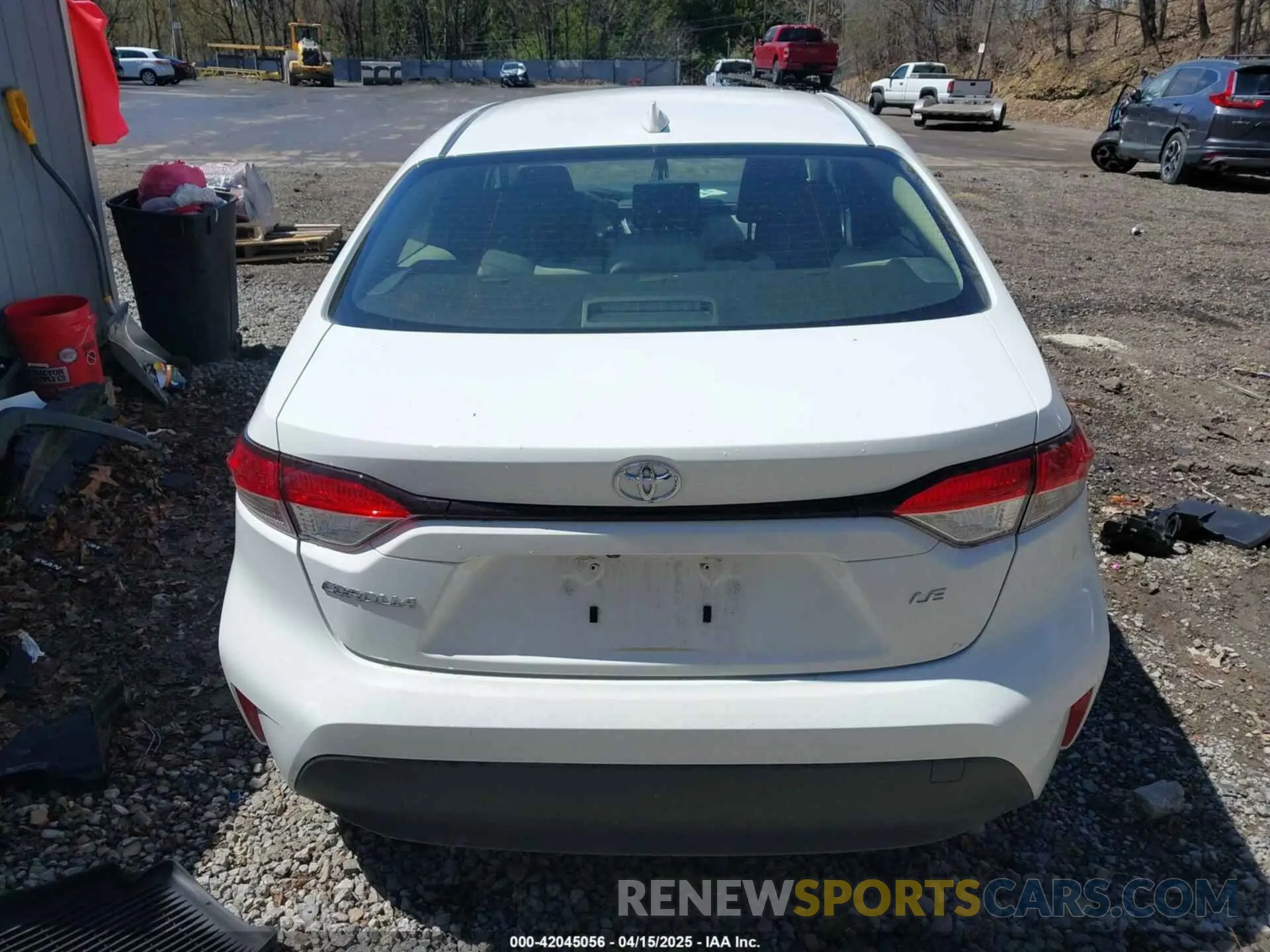 17 fotografías del automóvil dañado JTDB4MEE9P3014383 TOYOTA COROLLA 2023
