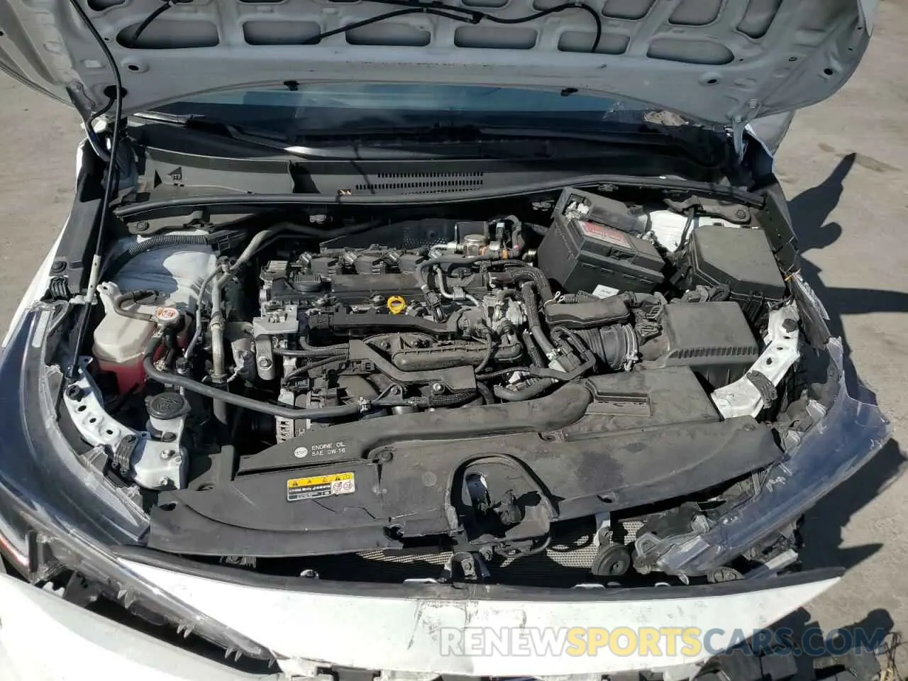11 fotografías del automóvil dañado JTDB4MEE9PJ001290 TOYOTA COROLLA 2023