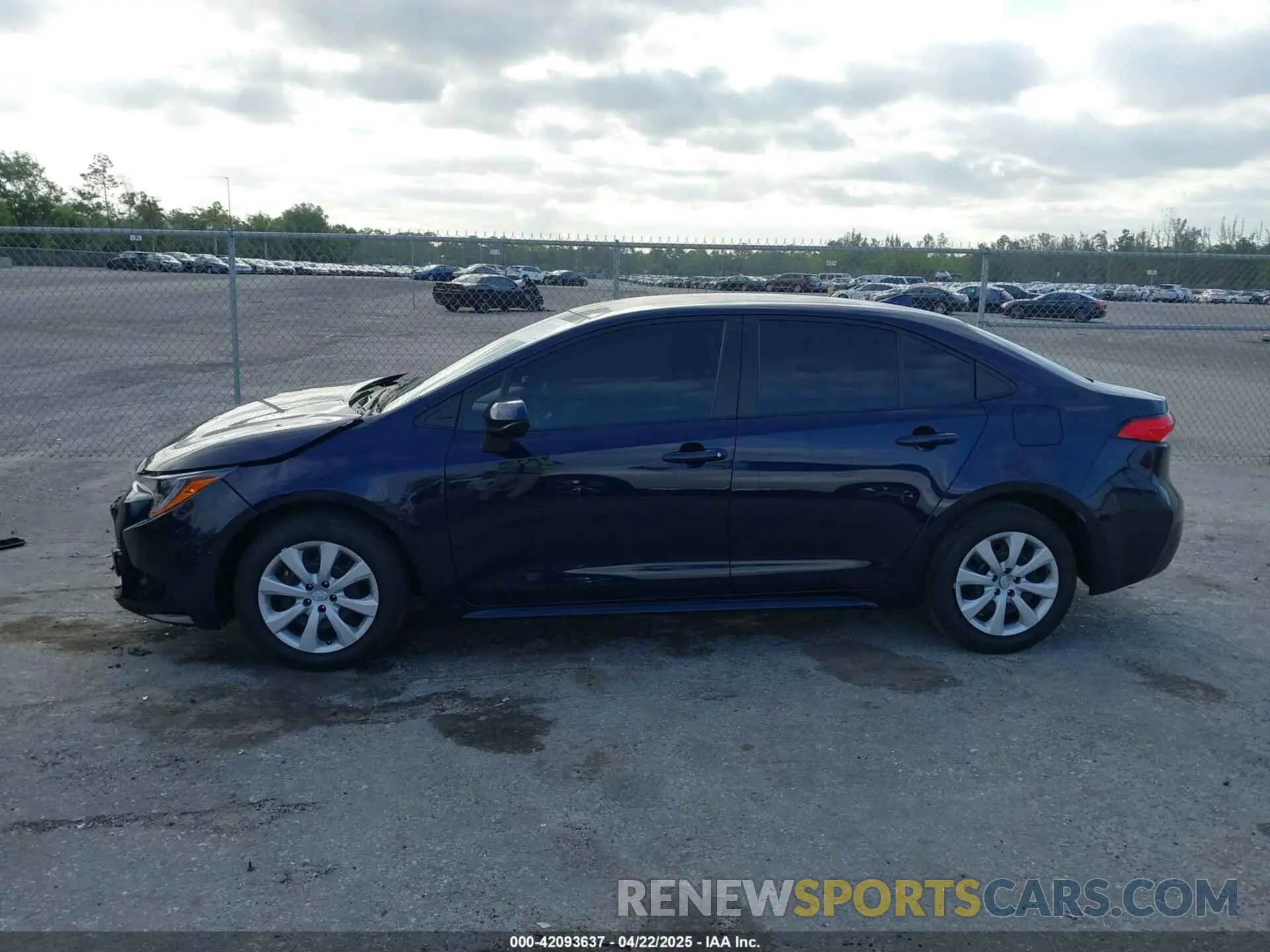 14 fotografías del automóvil dañado JTDB4MEE9PJ004092 TOYOTA COROLLA 2023