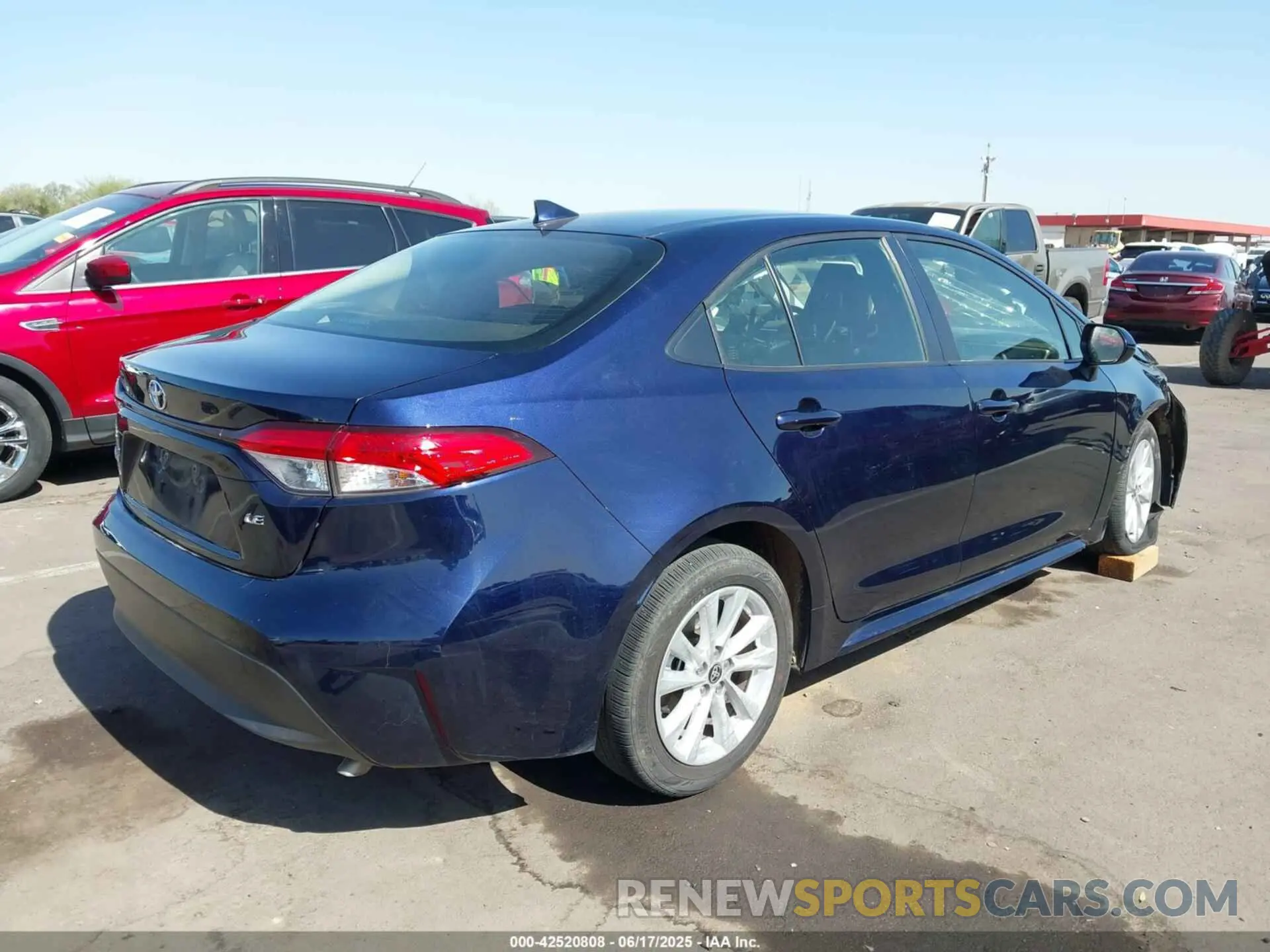 4 fotografías del automóvil dañado JTDB4MEE9PJ007705 TOYOTA COROLLA 2023