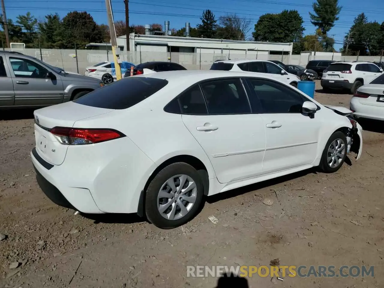 3 fotografías del automóvil dañado JTDB4MEE9PJ008059 TOYOTA COROLLA 2023