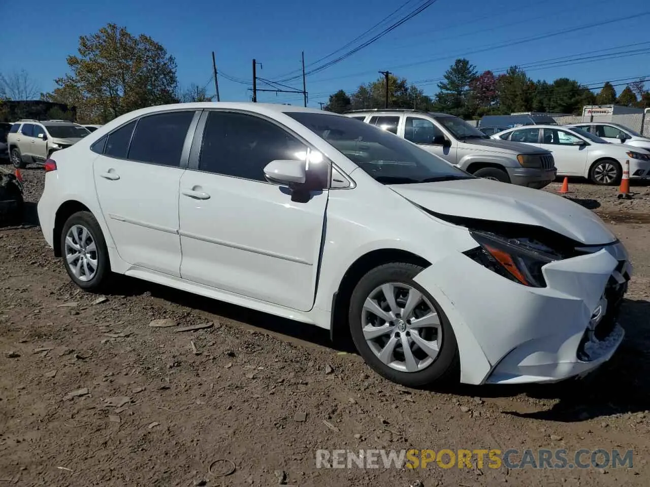 4 fotografías del automóvil dañado JTDB4MEE9PJ008059 TOYOTA COROLLA 2023
