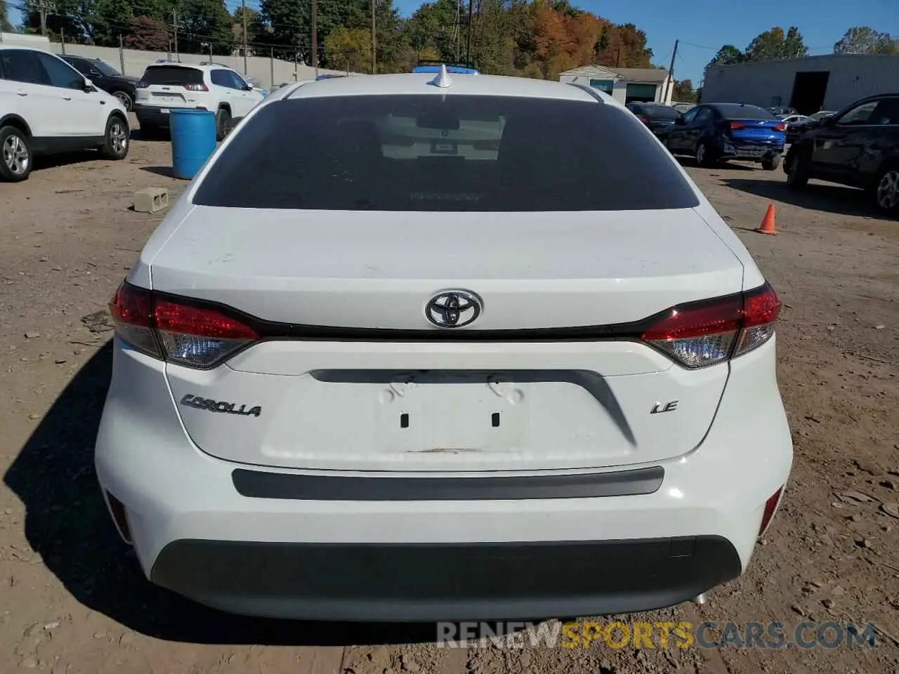 6 fotografías del automóvil dañado JTDB4MEE9PJ008059 TOYOTA COROLLA 2023