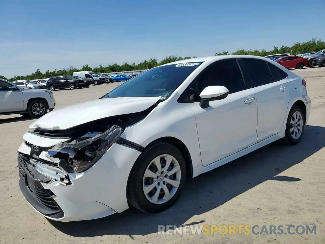 1 fotografías del automóvil dañado JTDB4MEEXP3002601 TOYOTA COROLLA 2023