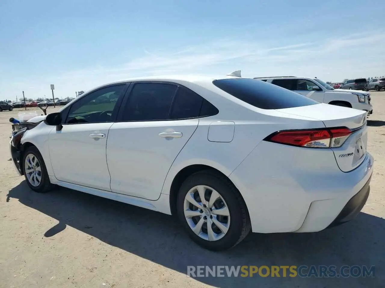 2 fotografías del automóvil dañado JTDB4MEEXP3002601 TOYOTA COROLLA 2023