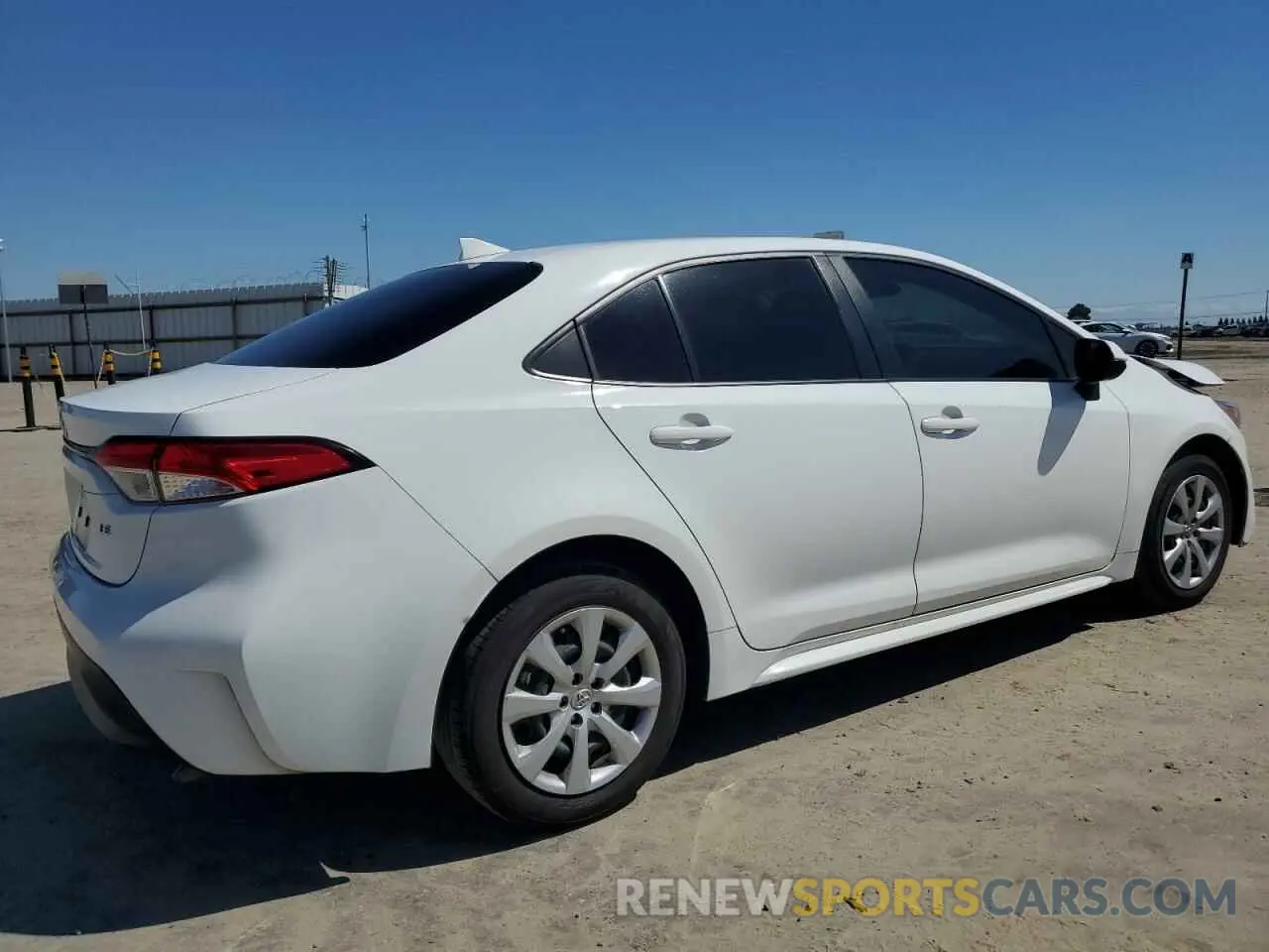 3 fotografías del automóvil dañado JTDB4MEEXP3002601 TOYOTA COROLLA 2023