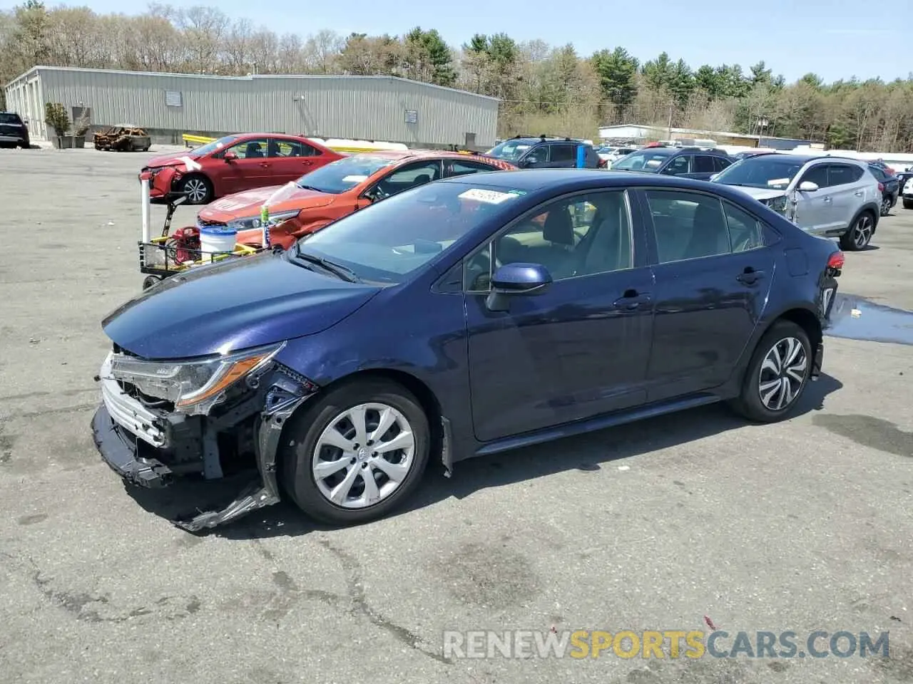 1 fotografías del automóvil dañado JTDB4MEEXPJ002853 TOYOTA COROLLA 2023
