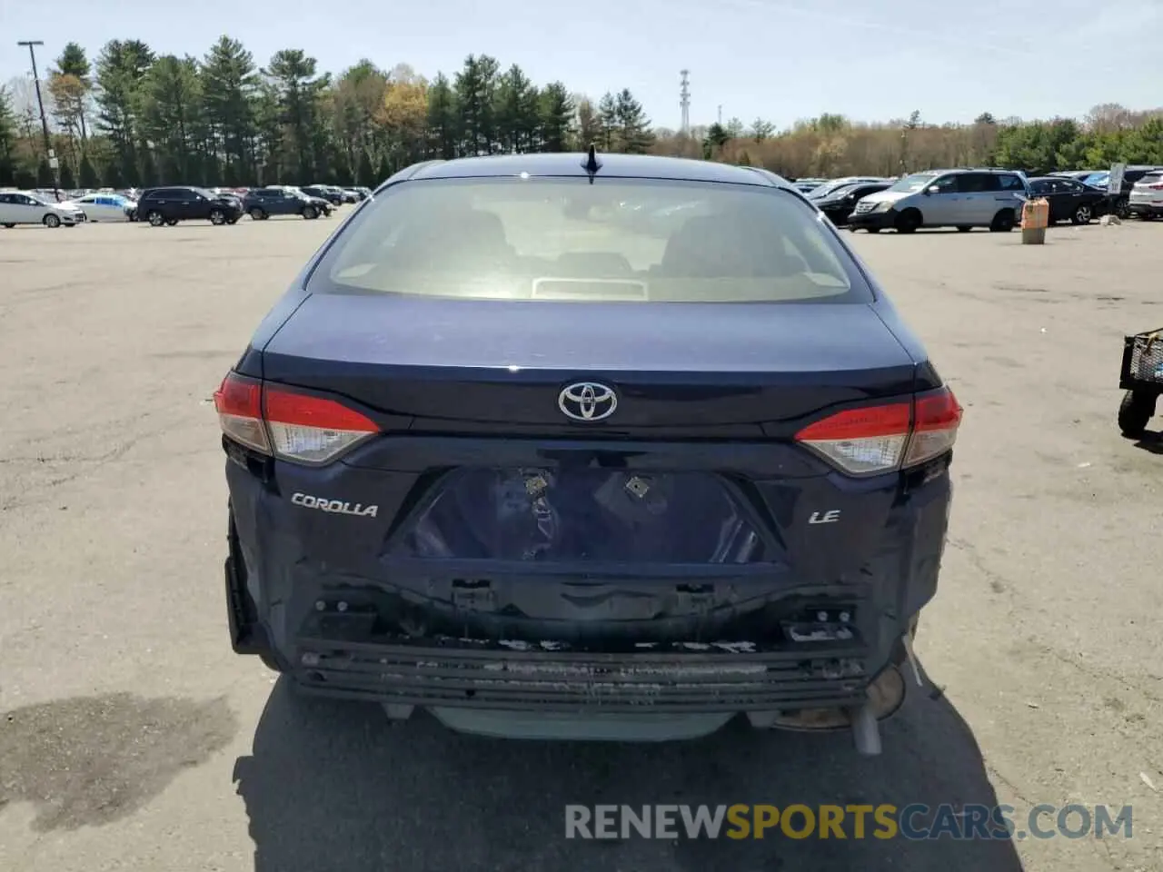 6 fotografías del automóvil dañado JTDB4MEEXPJ002853 TOYOTA COROLLA 2023