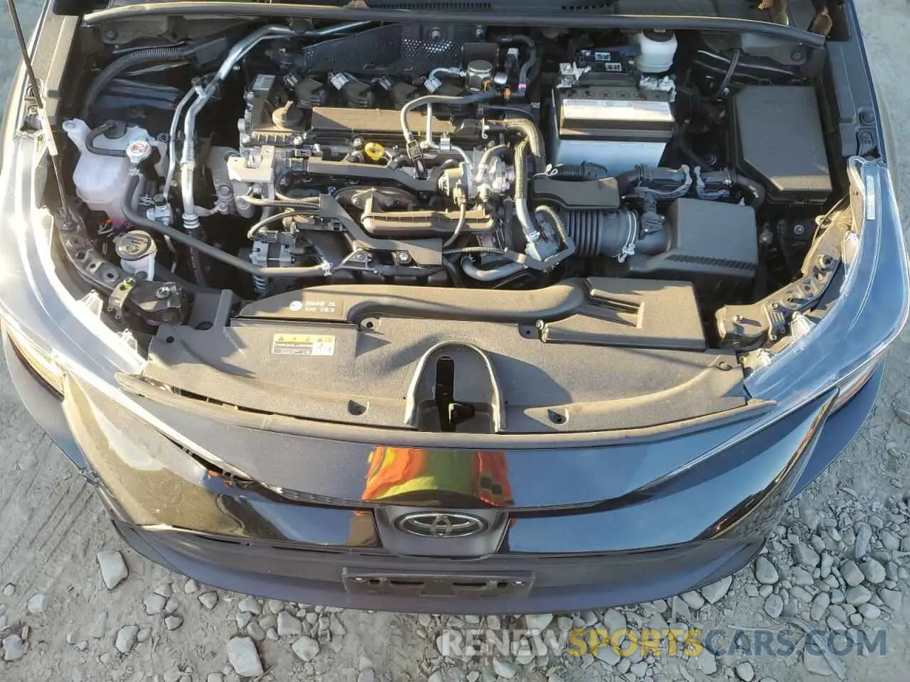 11 fotografías del automóvil dañado JTDB4MEEXPJ006806 TOYOTA COROLLA 2023
