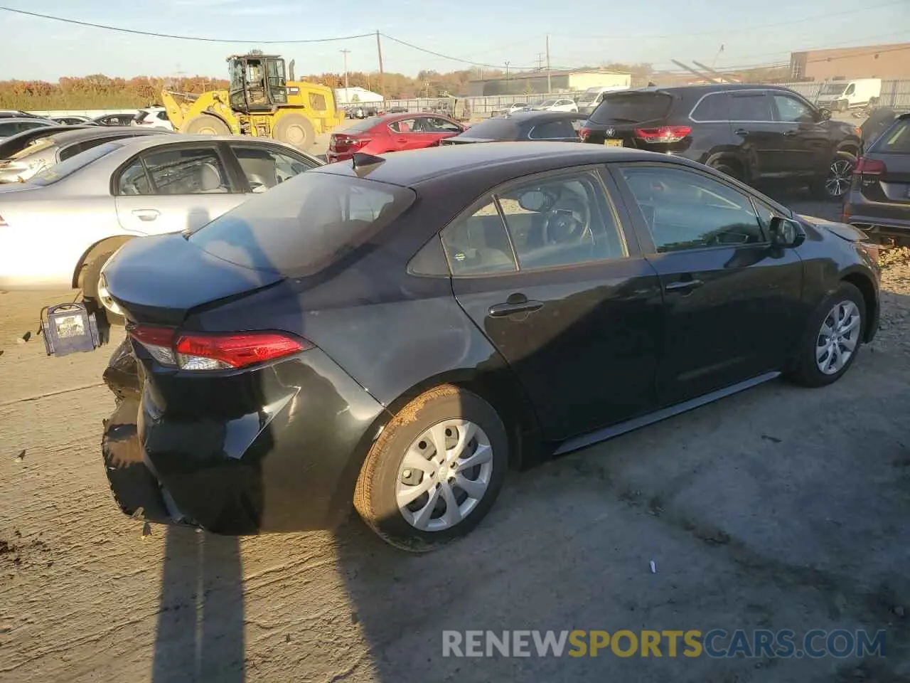 3 fotografías del automóvil dañado JTDB4MEEXPJ006806 TOYOTA COROLLA 2023