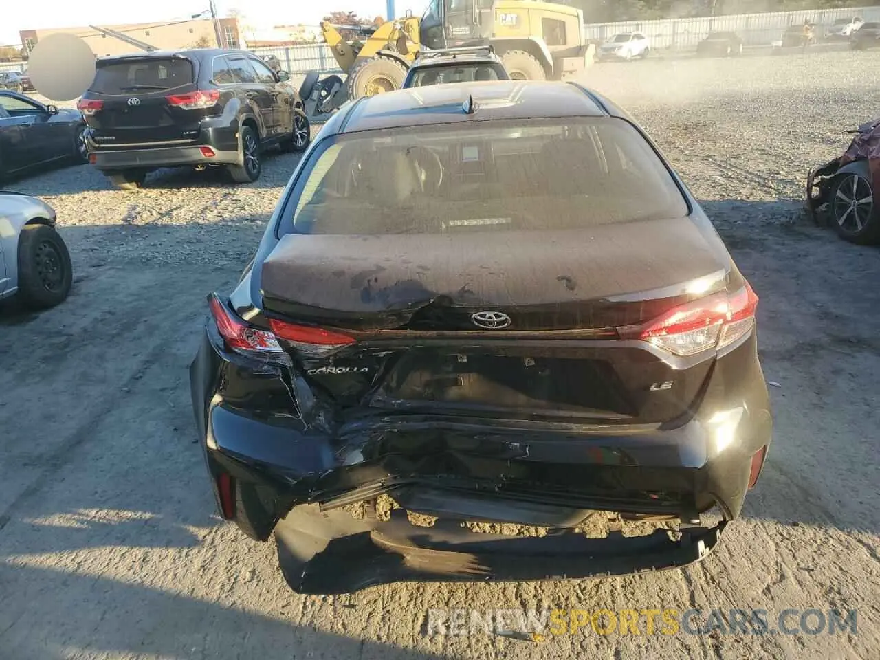 6 fotografías del automóvil dañado JTDB4MEEXPJ006806 TOYOTA COROLLA 2023