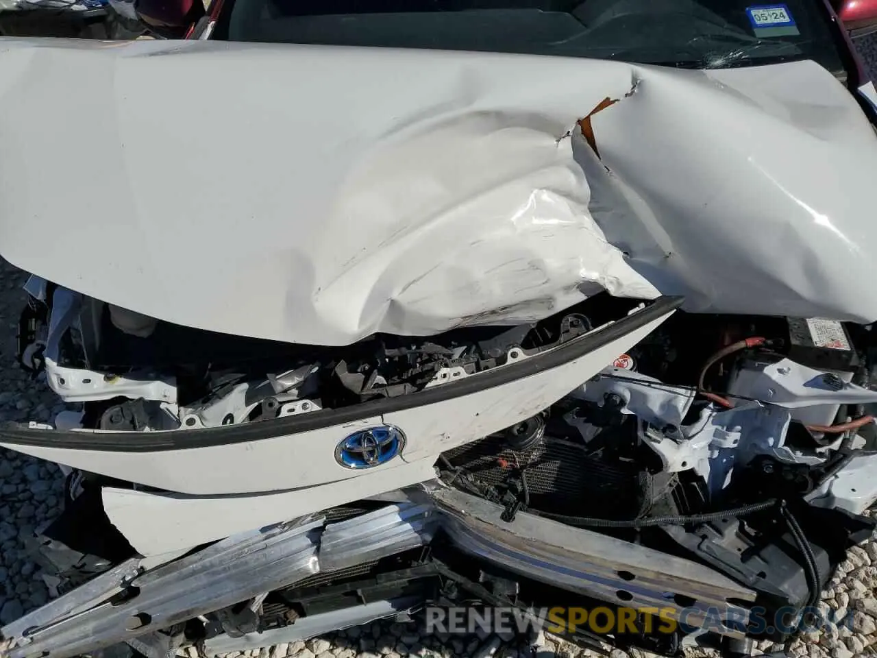 11 fotografías del automóvil dañado JTDBCMFE0P3006884 TOYOTA COROLLA 2023