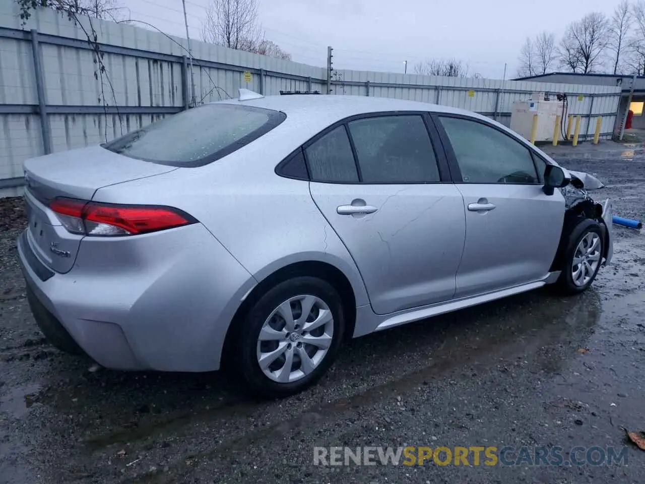 3 fotografías del automóvil dañado JTDBCMFE0P3009753 TOYOTA COROLLA 2023