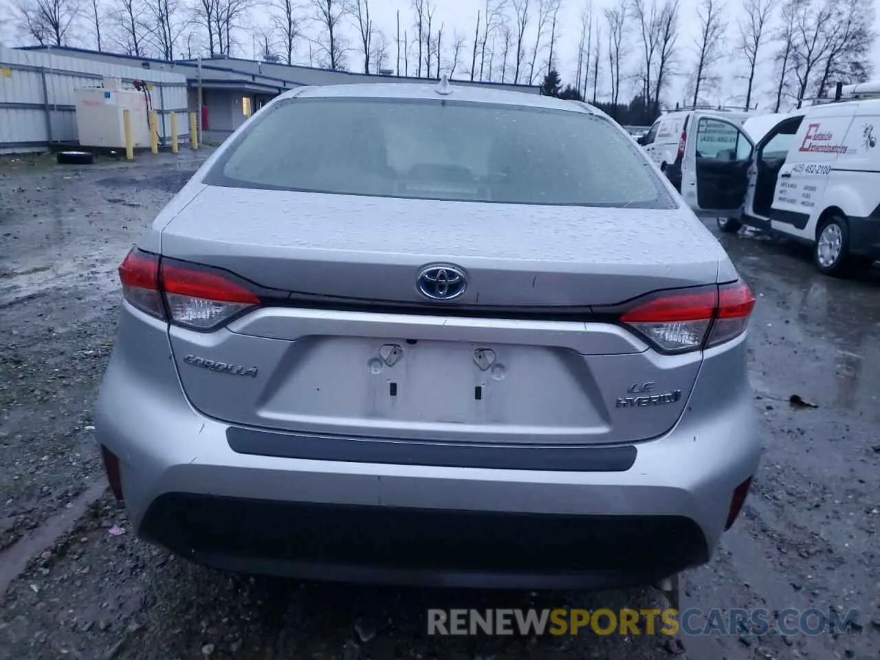 6 fotografías del automóvil dañado JTDBCMFE0P3009753 TOYOTA COROLLA 2023