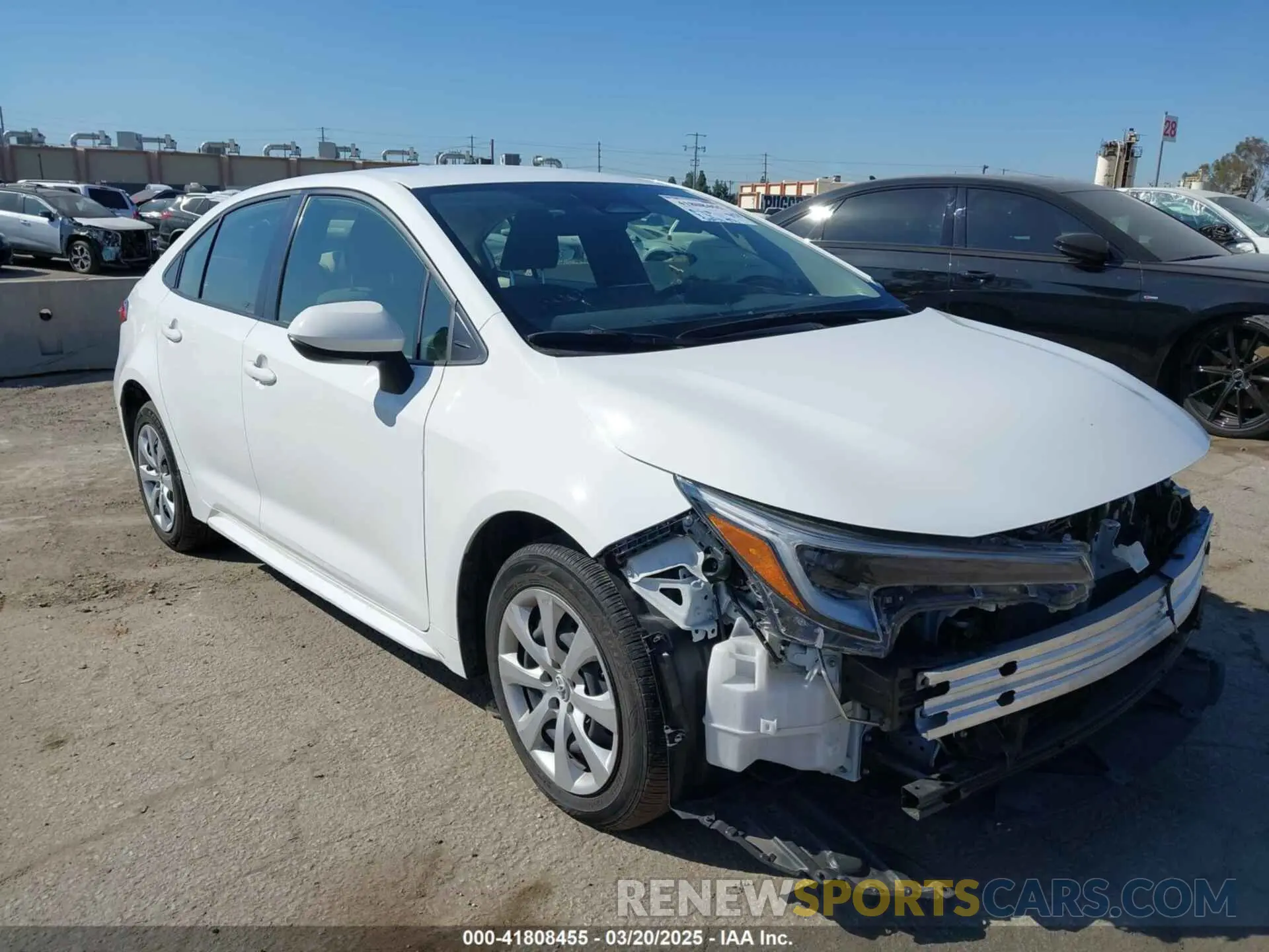 1 fotografías del automóvil dañado JTDBCMFE0P3016475 TOYOTA COROLLA 2023