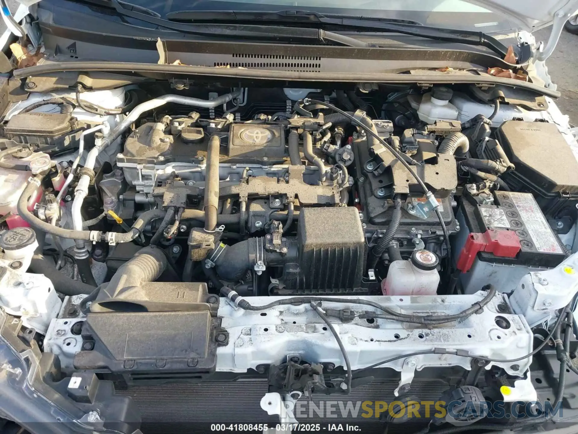 10 fotografías del automóvil dañado JTDBCMFE0P3016475 TOYOTA COROLLA 2023