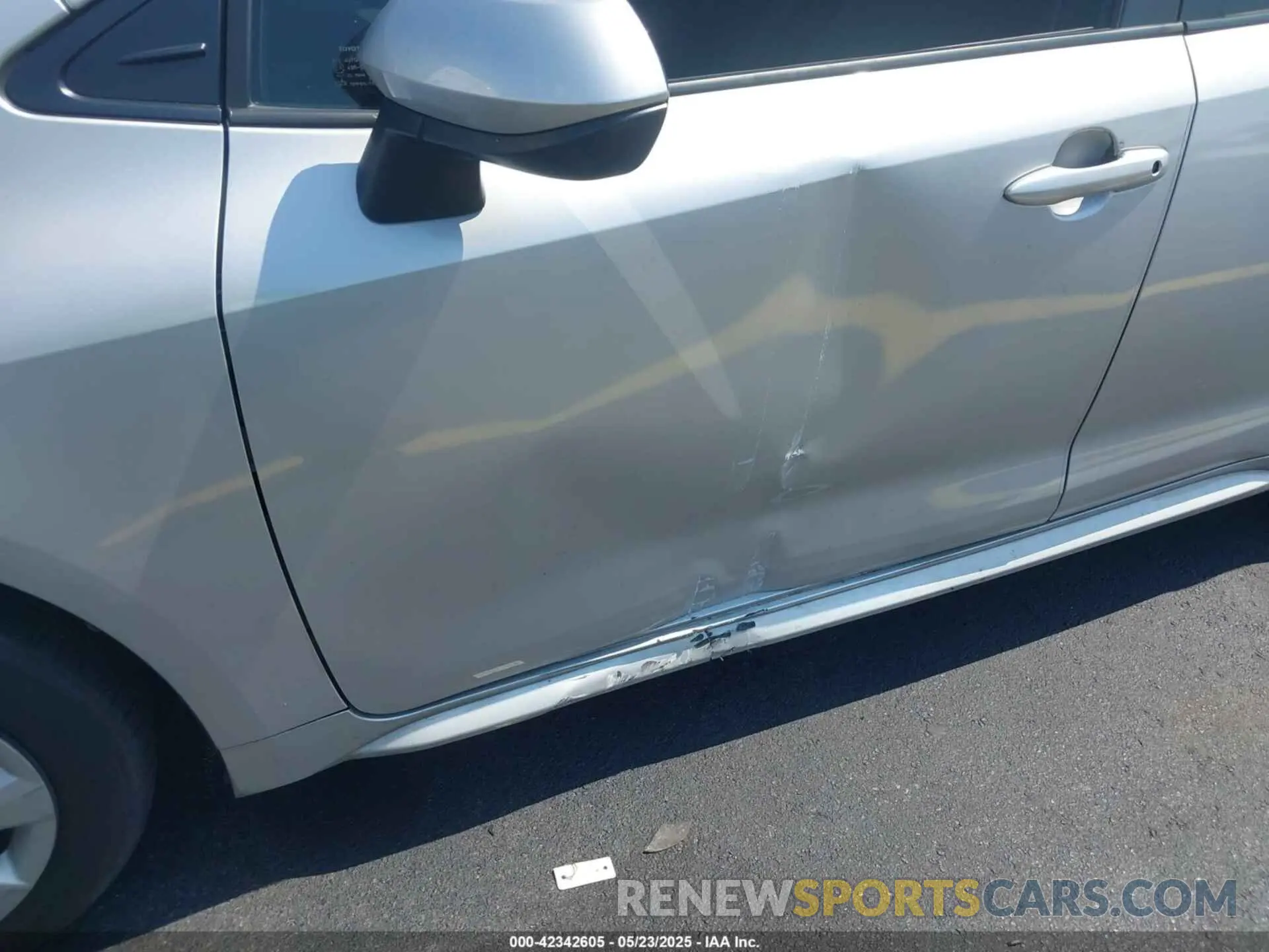 18 fotografías del automóvil dañado JTDBCMFE0P3021742 TOYOTA COROLLA 2023