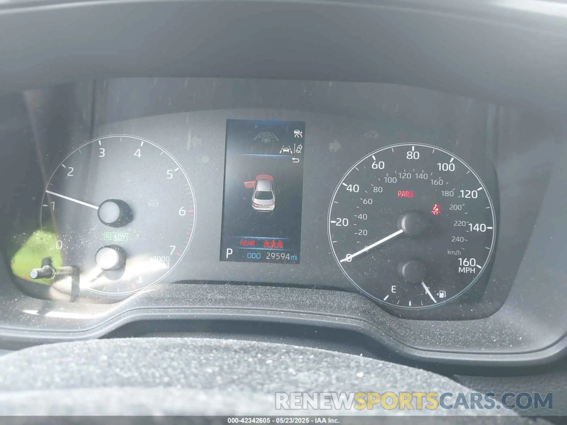 7 fotografías del automóvil dañado JTDBCMFE0P3021742 TOYOTA COROLLA 2023