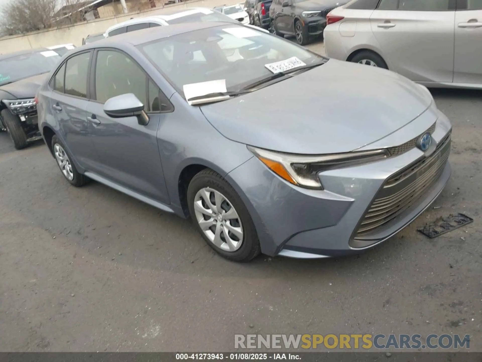 1 fotografías del automóvil dañado JTDBCMFE0P3023071 TOYOTA COROLLA 2023