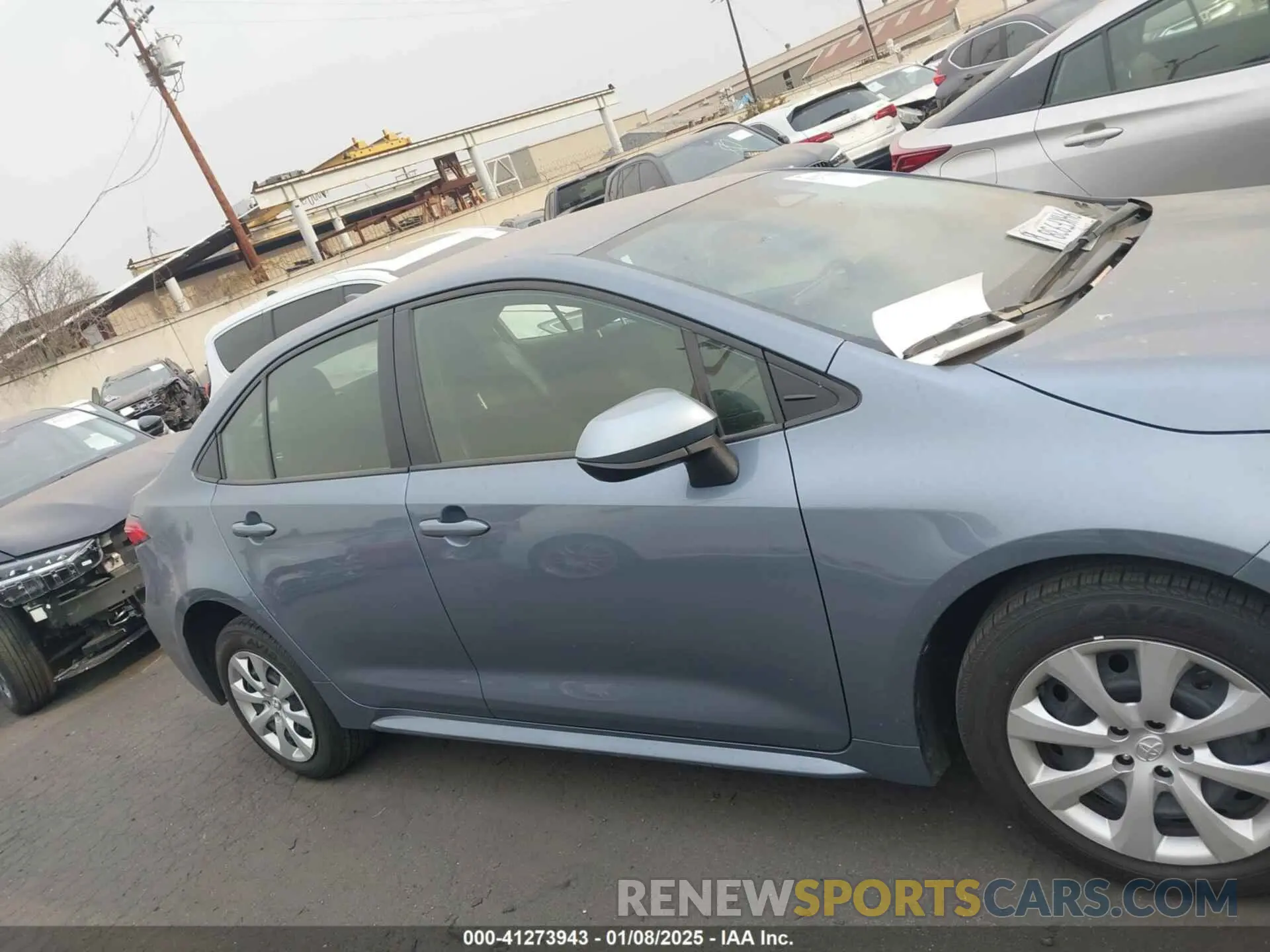 13 fotografías del automóvil dañado JTDBCMFE0P3023071 TOYOTA COROLLA 2023