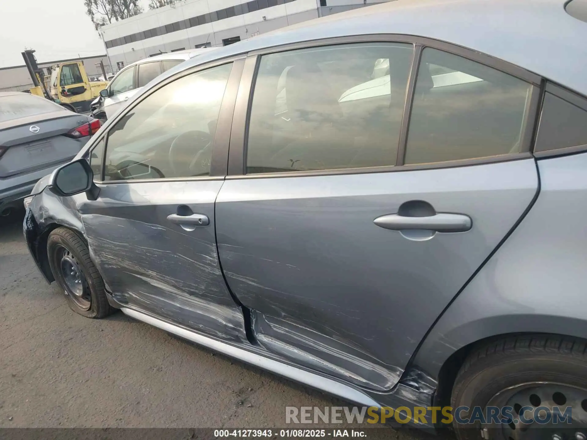 14 fotografías del automóvil dañado JTDBCMFE0P3023071 TOYOTA COROLLA 2023