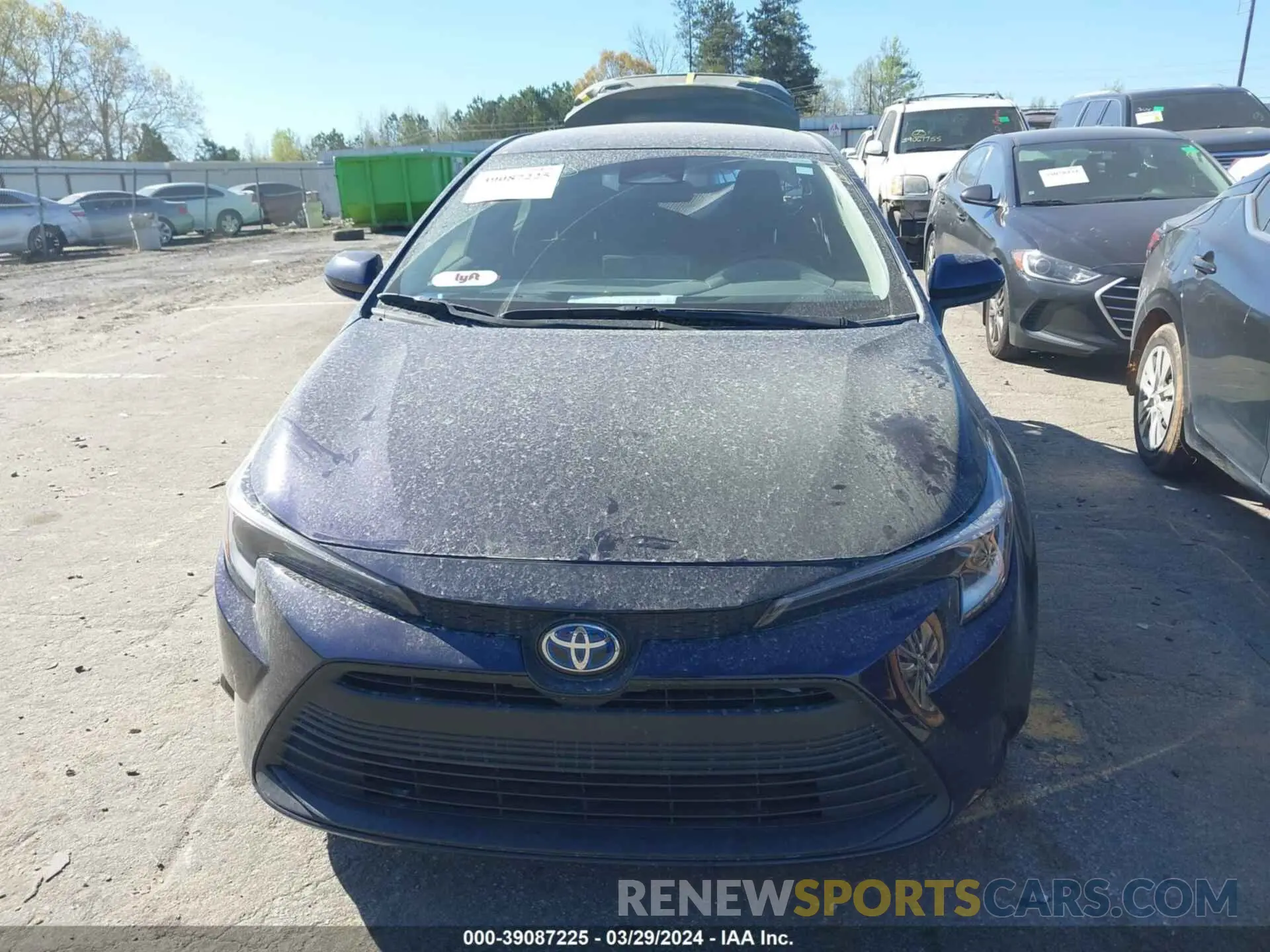 12 fotografías del automóvil dañado JTDBCMFE0PJ002832 TOYOTA COROLLA 2023