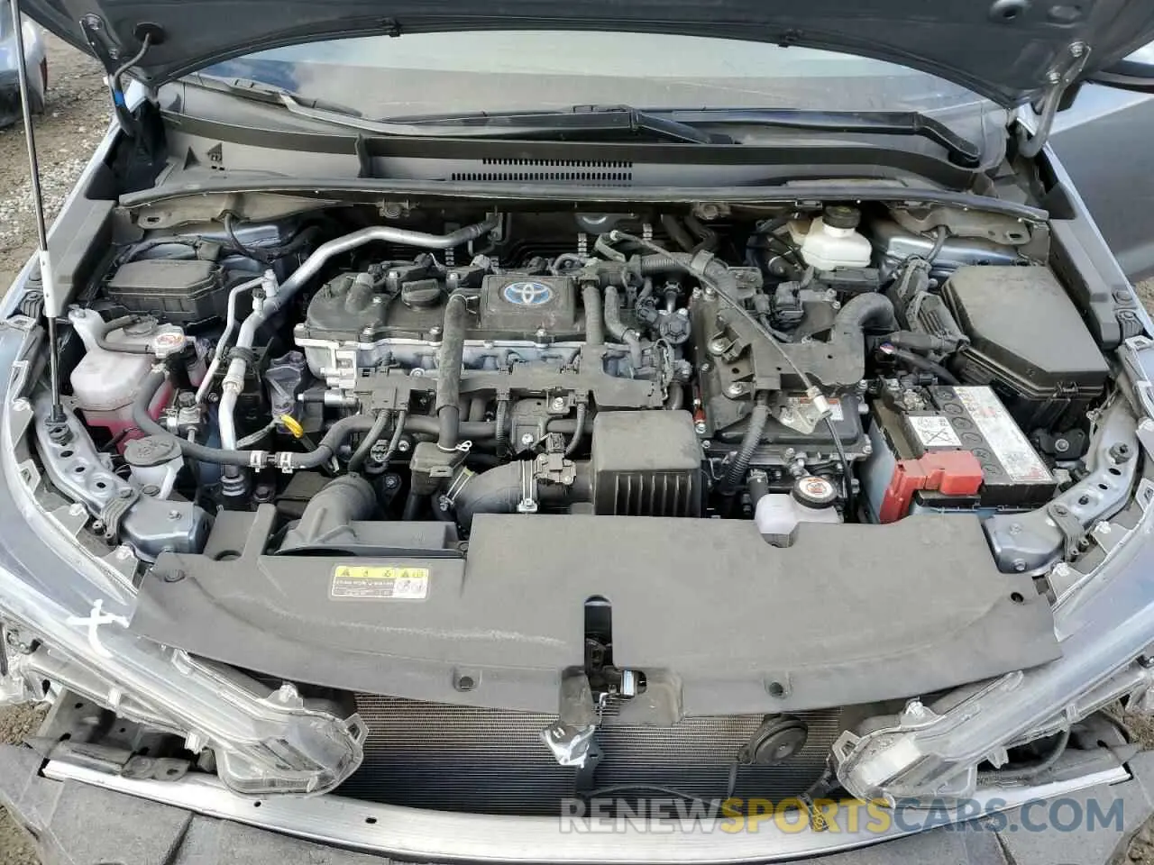 11 fotografías del automóvil dañado JTDBCMFE0PJ013703 TOYOTA COROLLA 2023