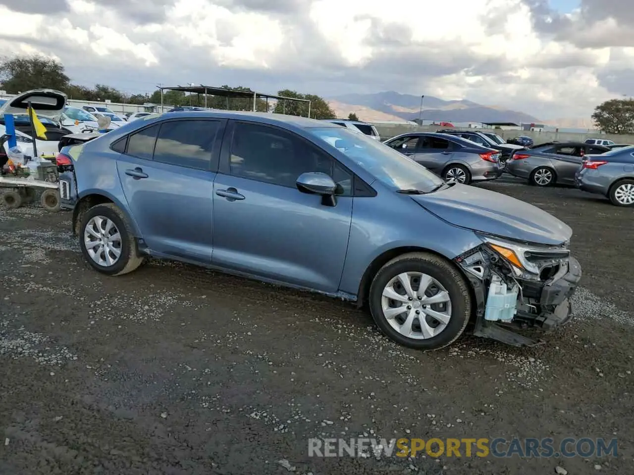 4 fotografías del automóvil dañado JTDBCMFE0PJ013703 TOYOTA COROLLA 2023