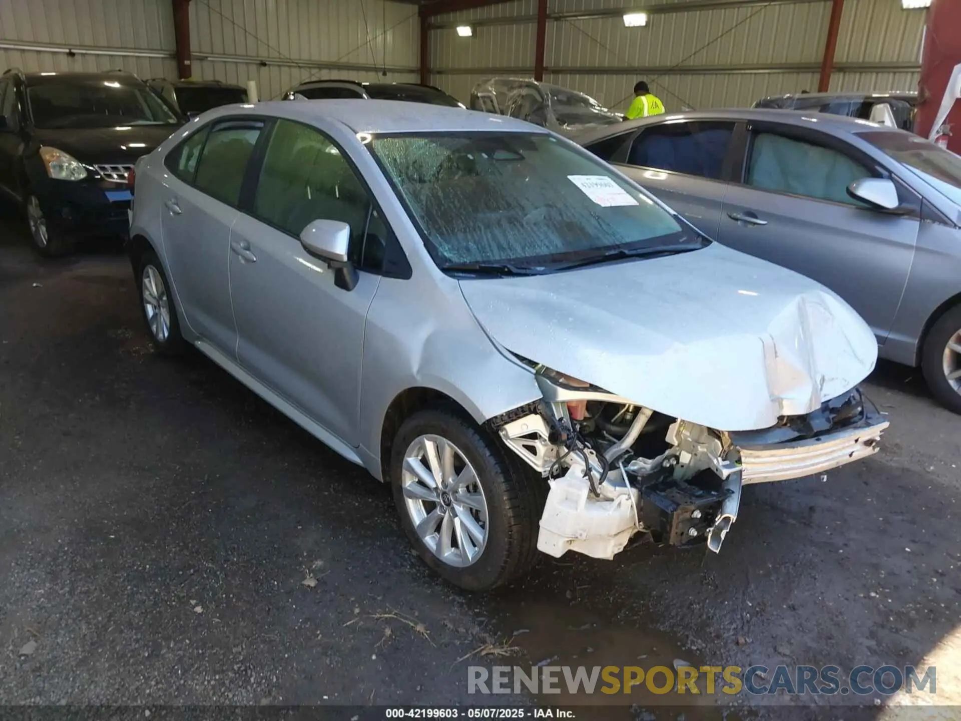 1 fotografías del automóvil dañado JTDBCMFE1P3008773 TOYOTA COROLLA 2023