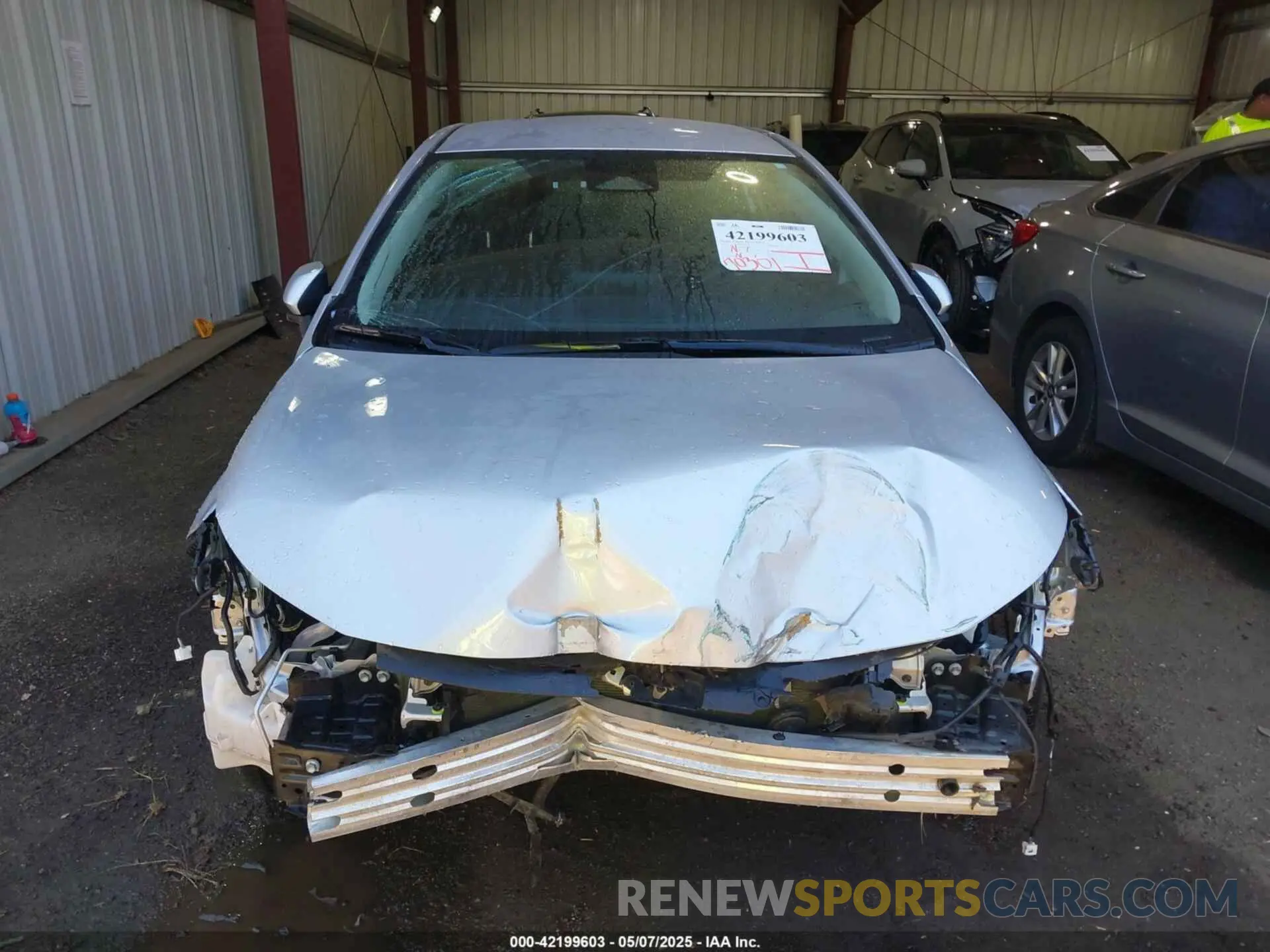 13 fotografías del automóvil dañado JTDBCMFE1P3008773 TOYOTA COROLLA 2023
