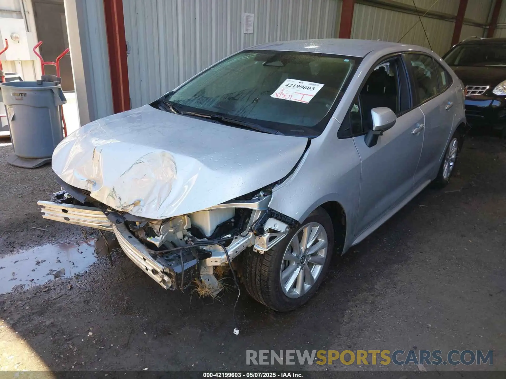 2 fotografías del automóvil dañado JTDBCMFE1P3008773 TOYOTA COROLLA 2023