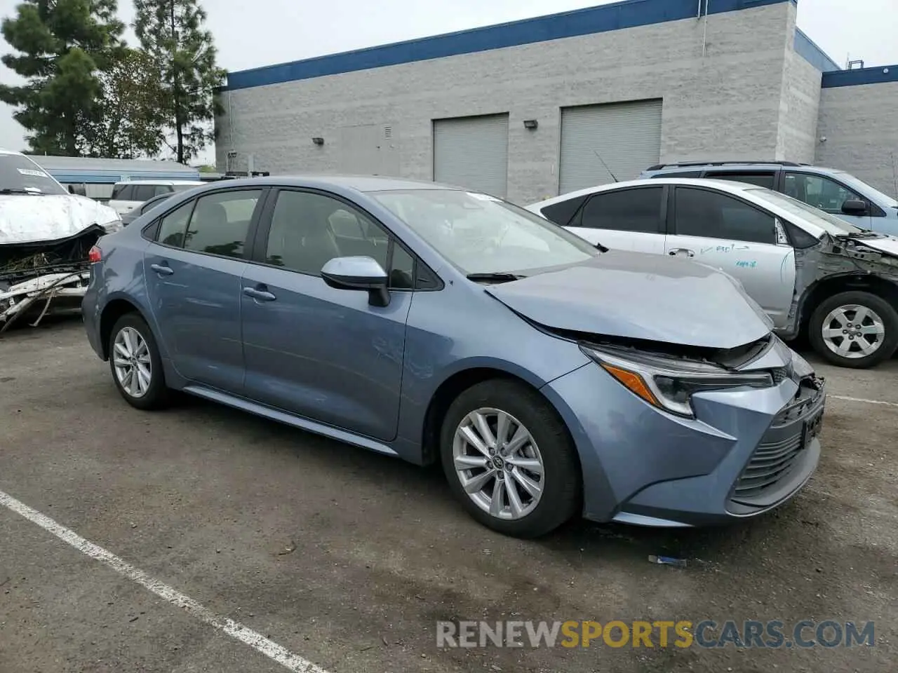 4 fotografías del automóvil dañado JTDBCMFE1P3010426 TOYOTA COROLLA 2023