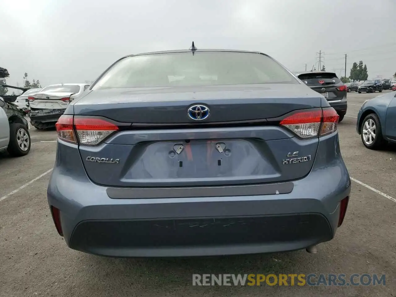 6 fotografías del automóvil dañado JTDBCMFE1P3010426 TOYOTA COROLLA 2023