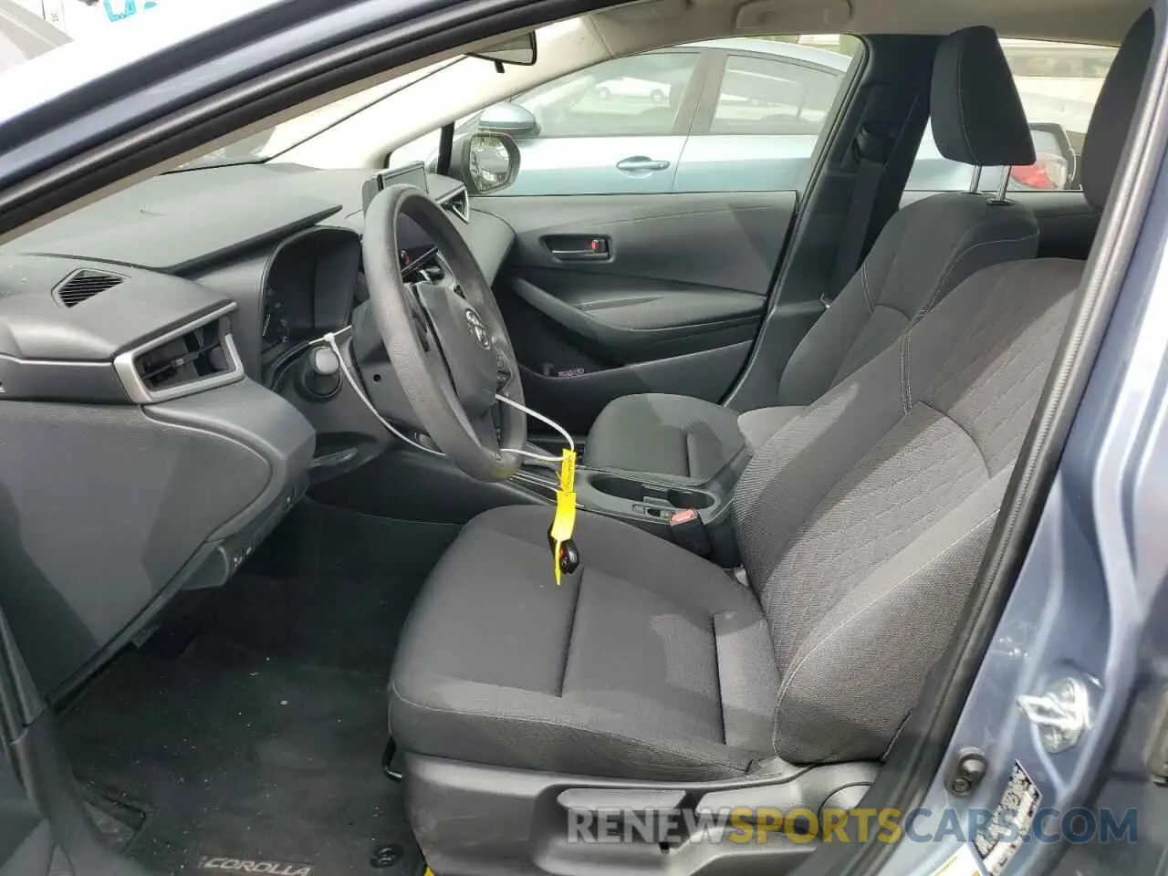 7 fotografías del automóvil dañado JTDBCMFE1P3010426 TOYOTA COROLLA 2023