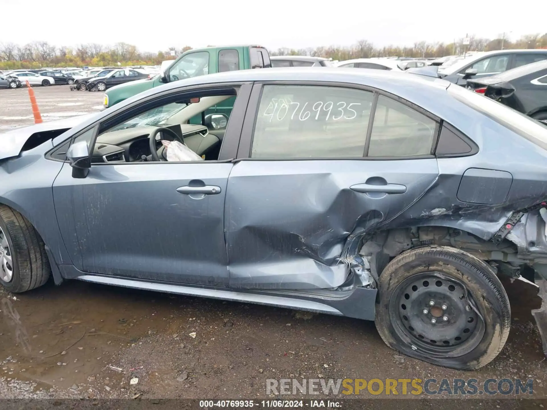 15 fotografías del automóvil dañado JTDBCMFE1P3015867 TOYOTA COROLLA 2023