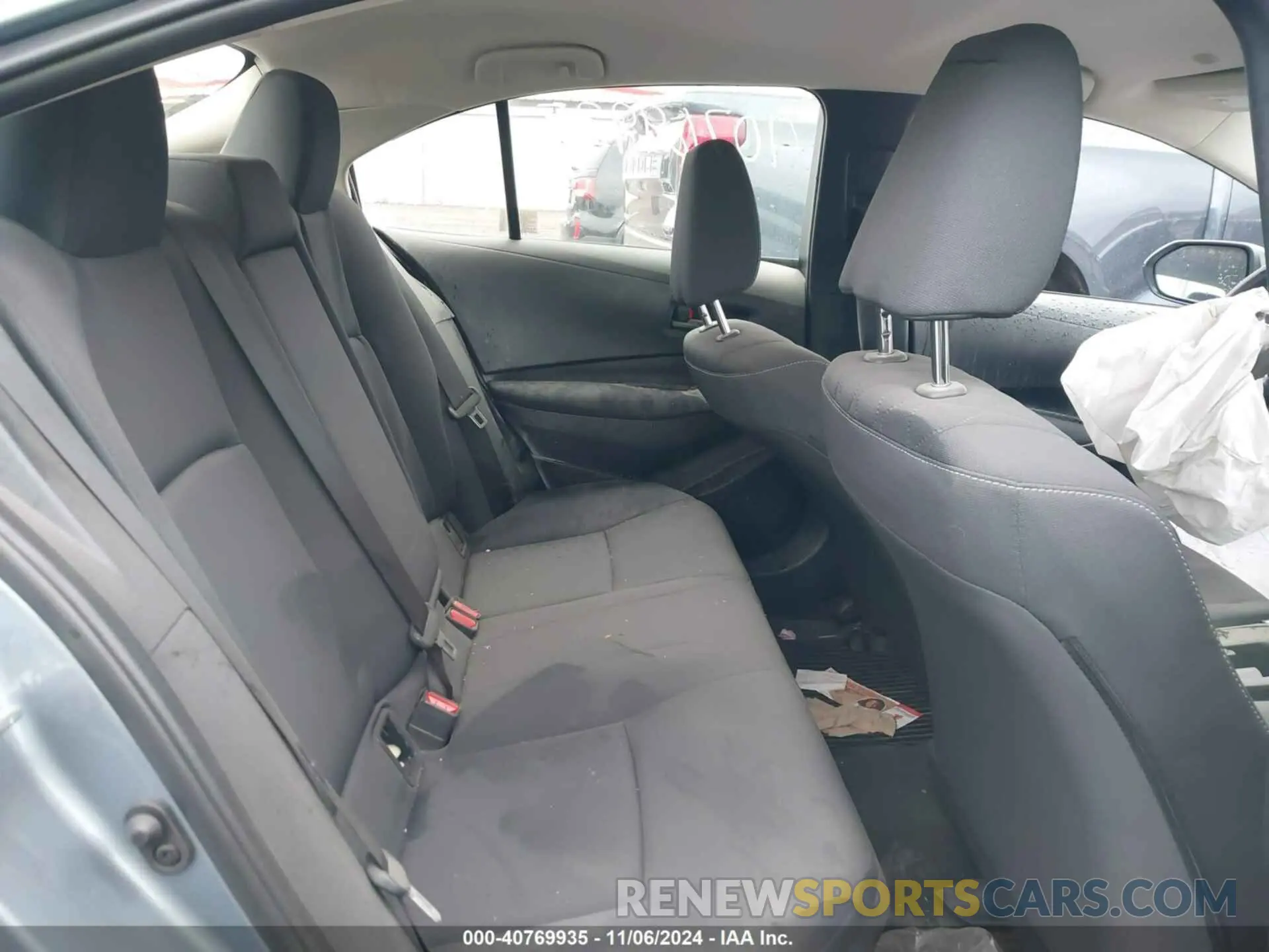 8 fotografías del automóvil dañado JTDBCMFE1P3015867 TOYOTA COROLLA 2023