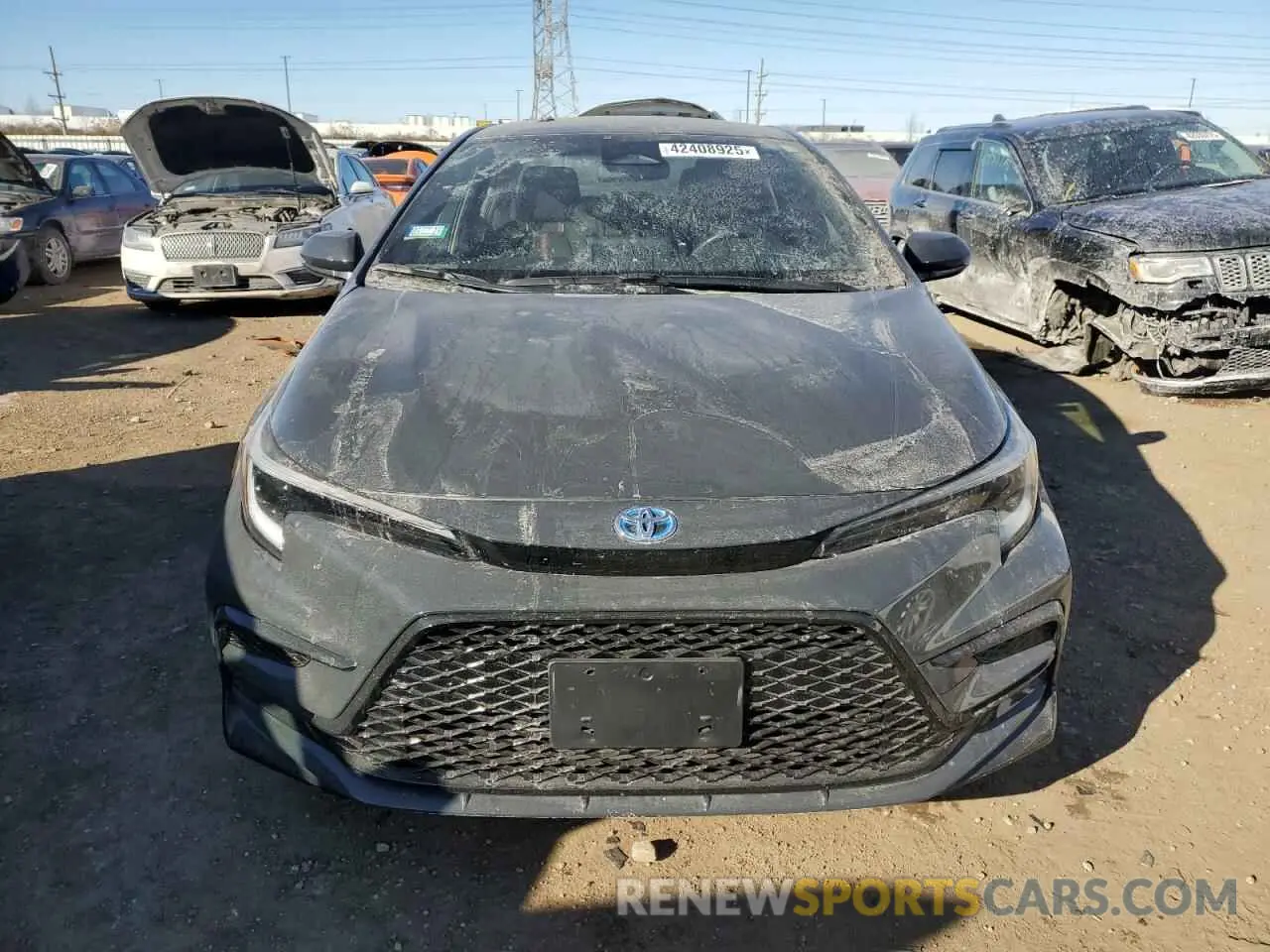 5 fotografías del automóvil dañado JTDBCMFE1P3018591 TOYOTA COROLLA 2023