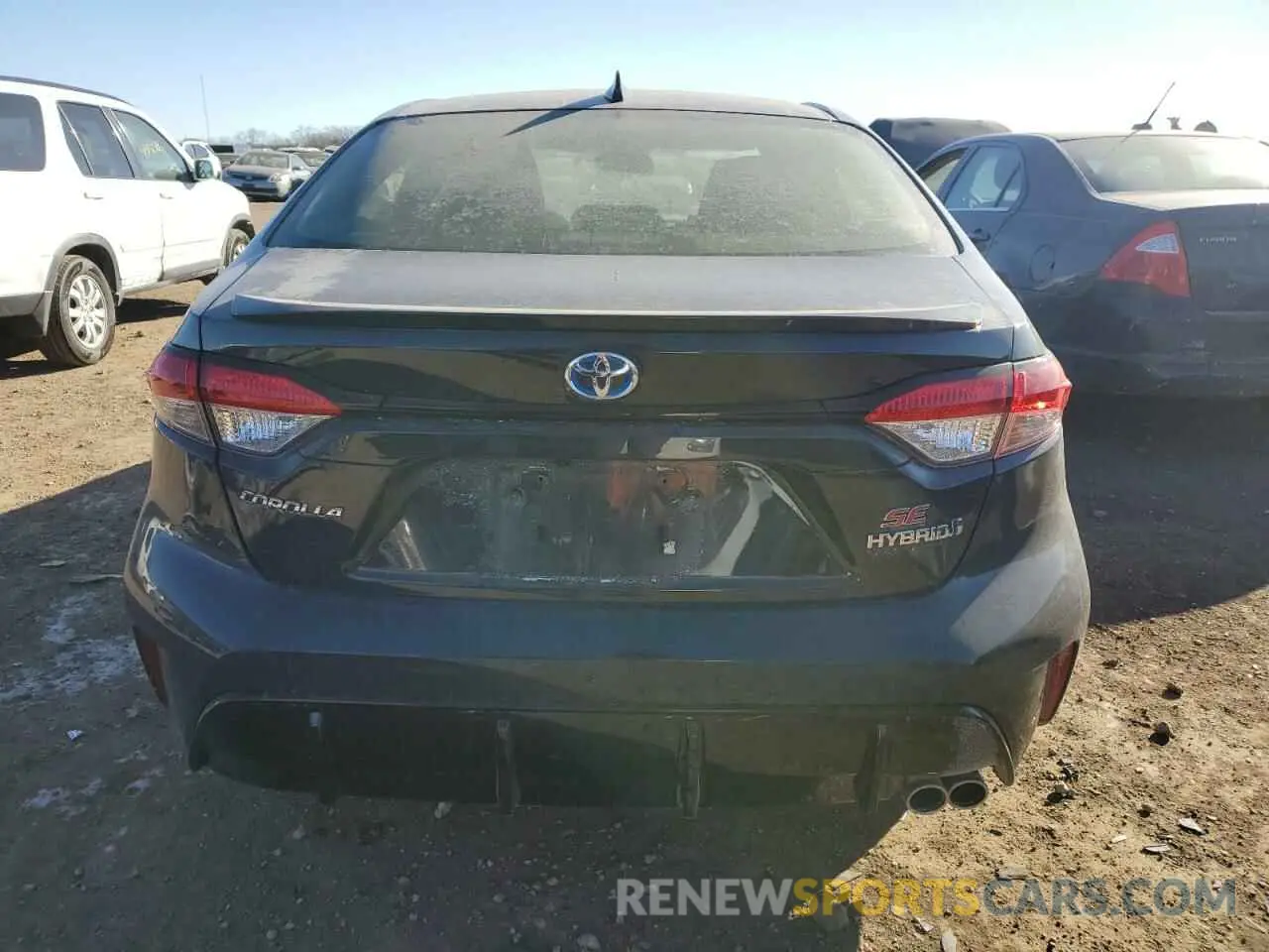 6 fotografías del automóvil dañado JTDBCMFE1P3018591 TOYOTA COROLLA 2023
