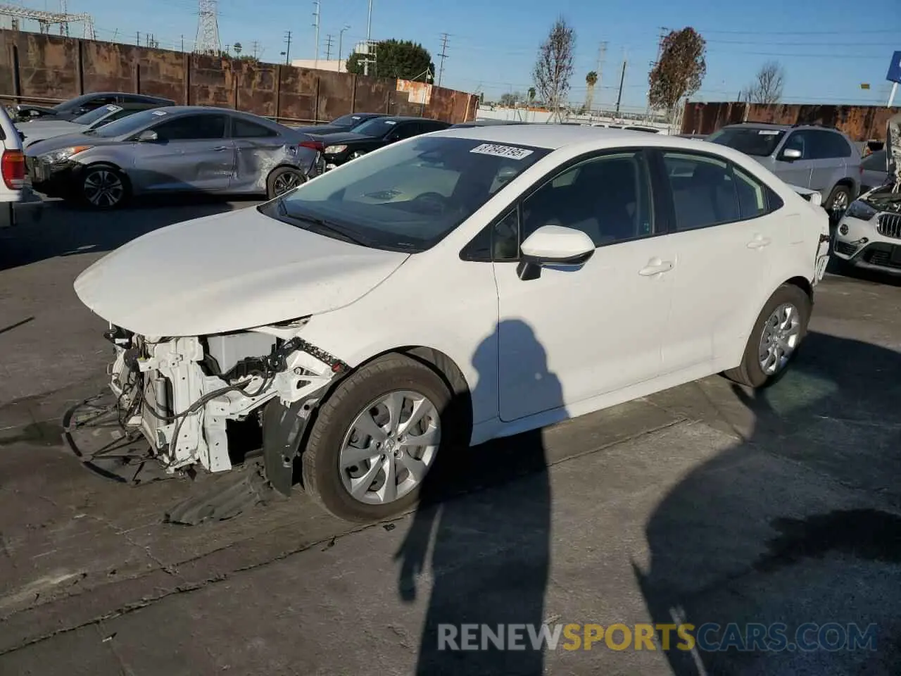 1 fotografías del automóvil dañado JTDBCMFE1P3023502 TOYOTA COROLLA 2023