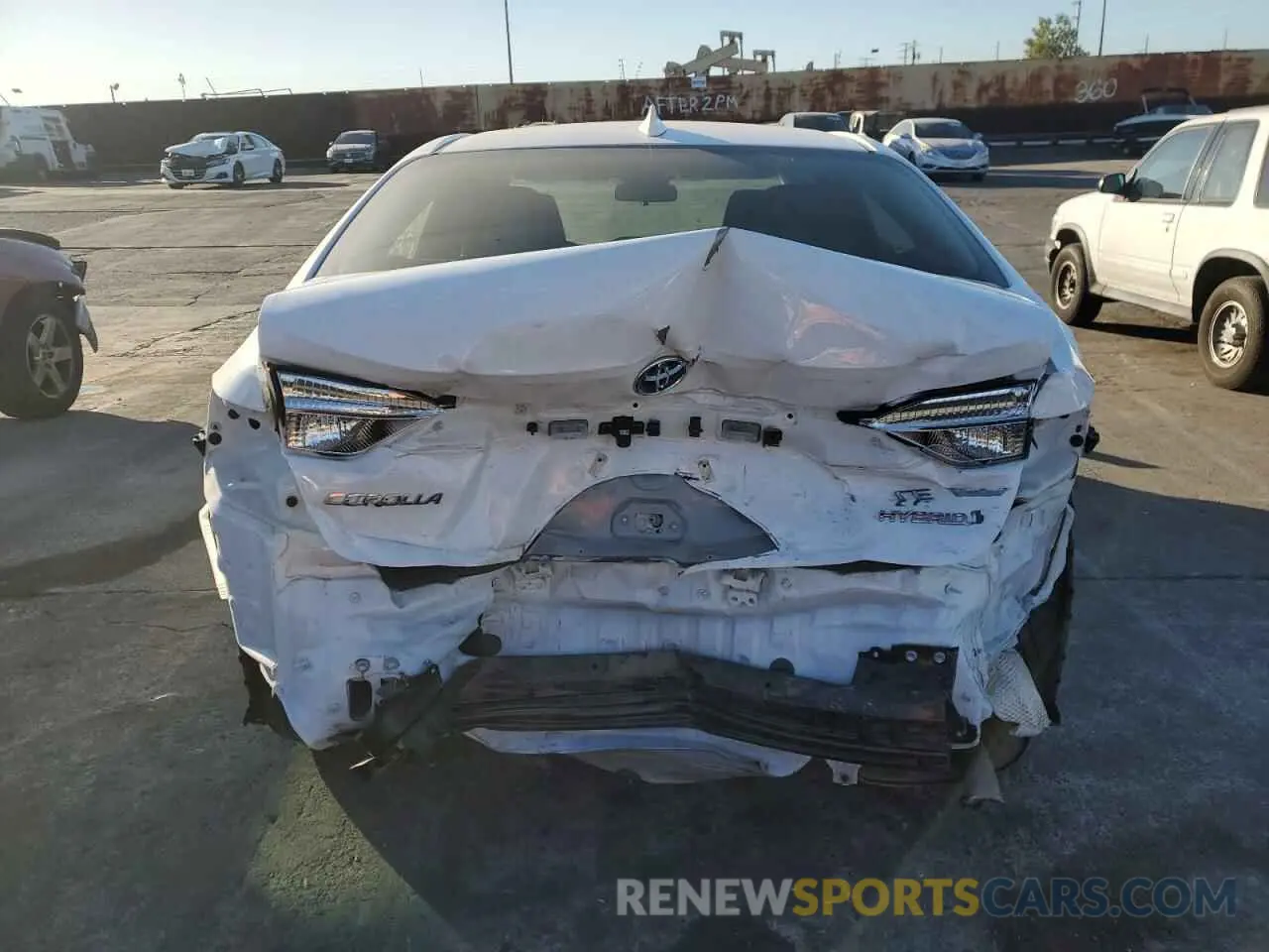 6 fotografías del automóvil dañado JTDBCMFE1P3023502 TOYOTA COROLLA 2023