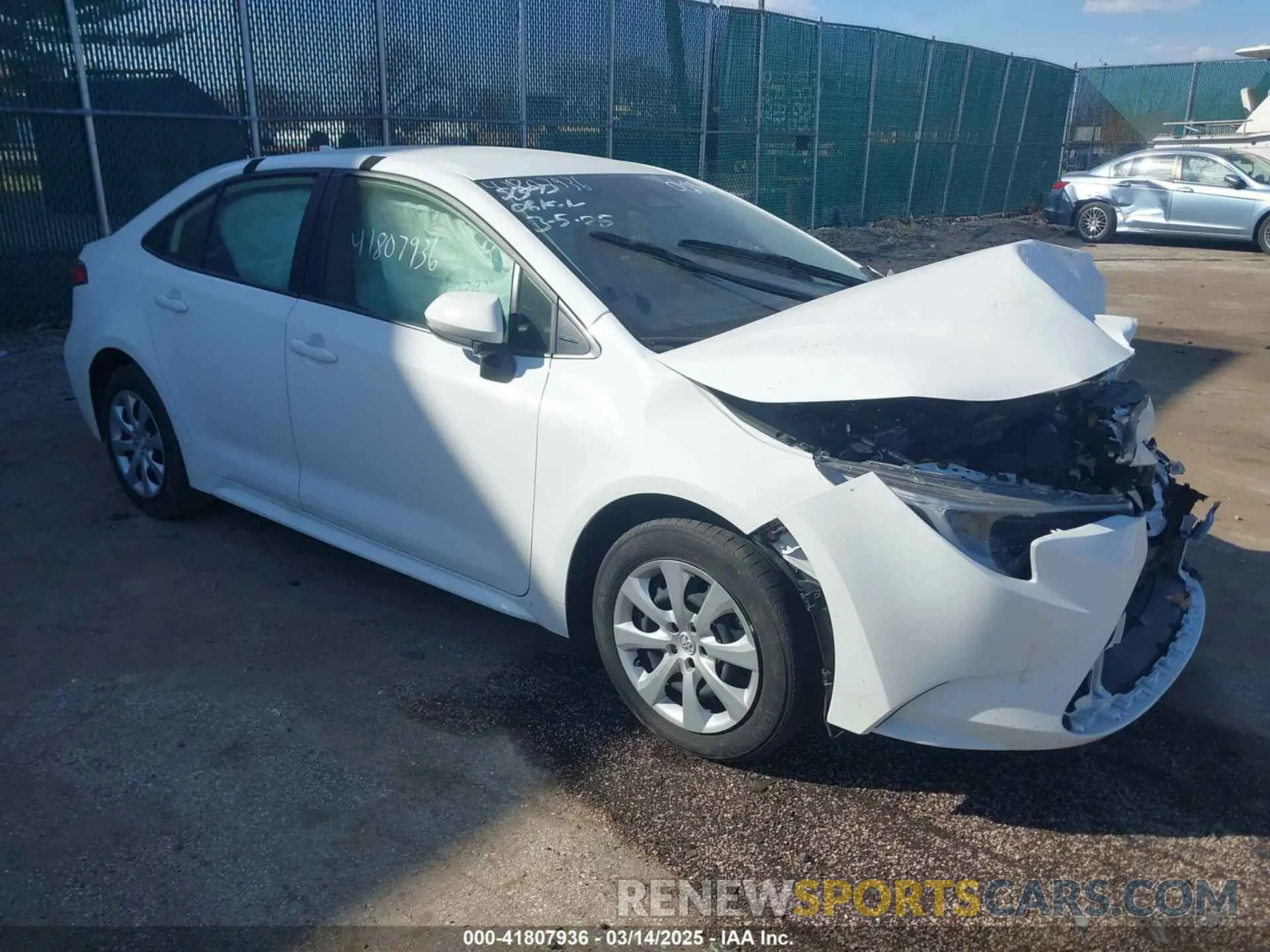 1 fotografías del automóvil dañado JTDBCMFE1PJ012186 TOYOTA COROLLA 2023
